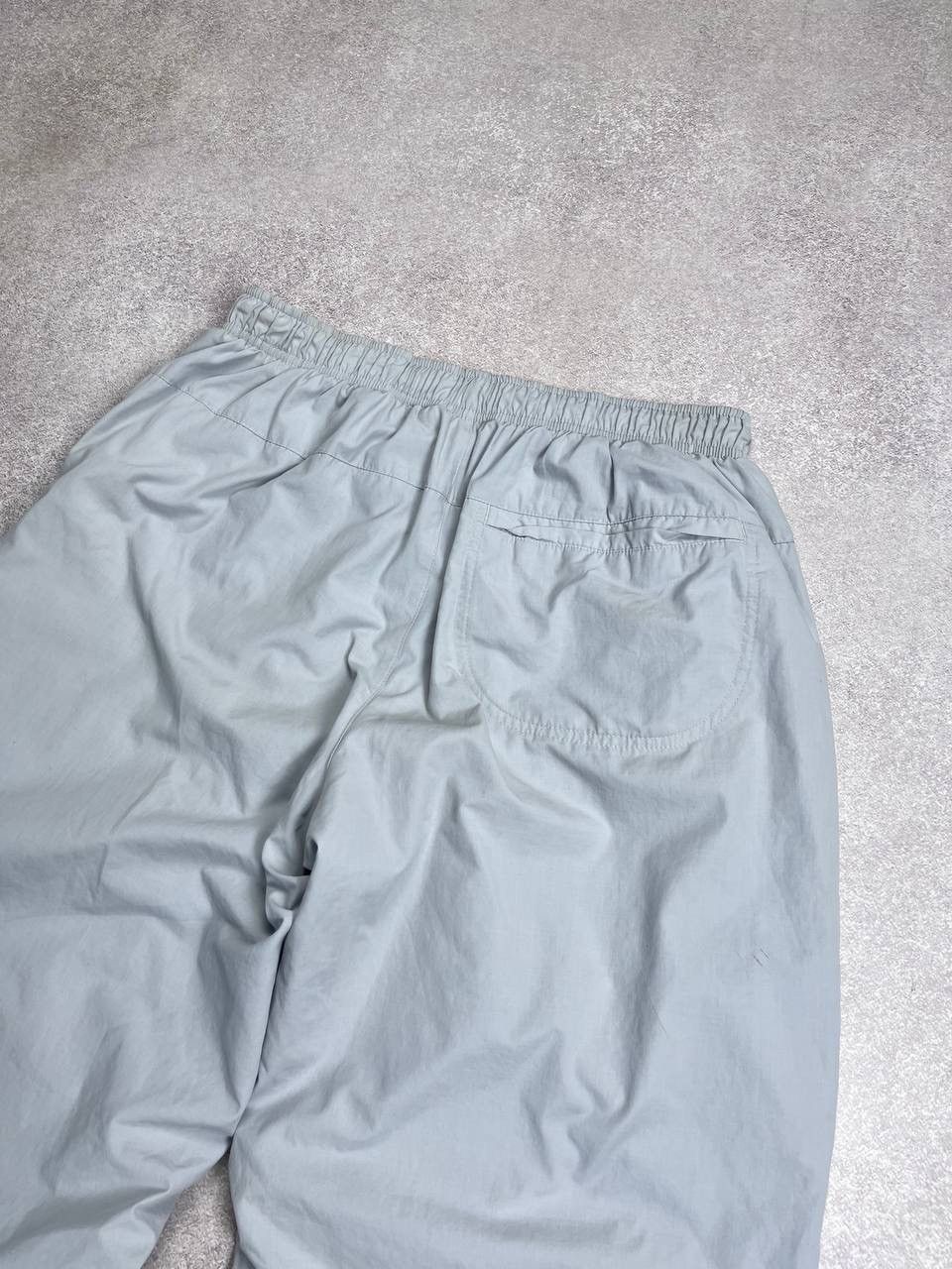 Nike × Vintage VINTAGE CRAZY NIKE SWOOSH BAGGY NYLON TRACK PANTS Y2K L Size US 34 / EU 50 - 8 Thumbnail