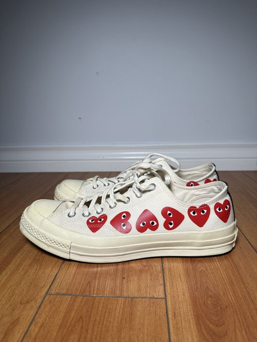 Sizing cheap cdg converse