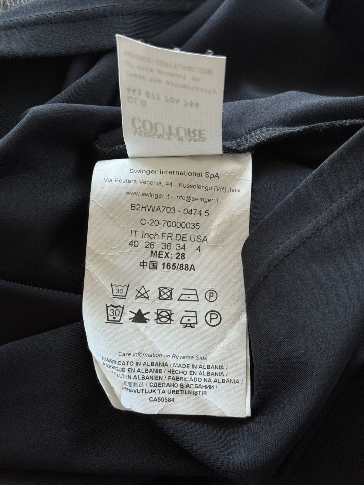 Versace Jeans Couture Versace Jeans Couture centre logo nylon t-shirt Size S / US 4 / IT 40 - 7 Thumbnail
