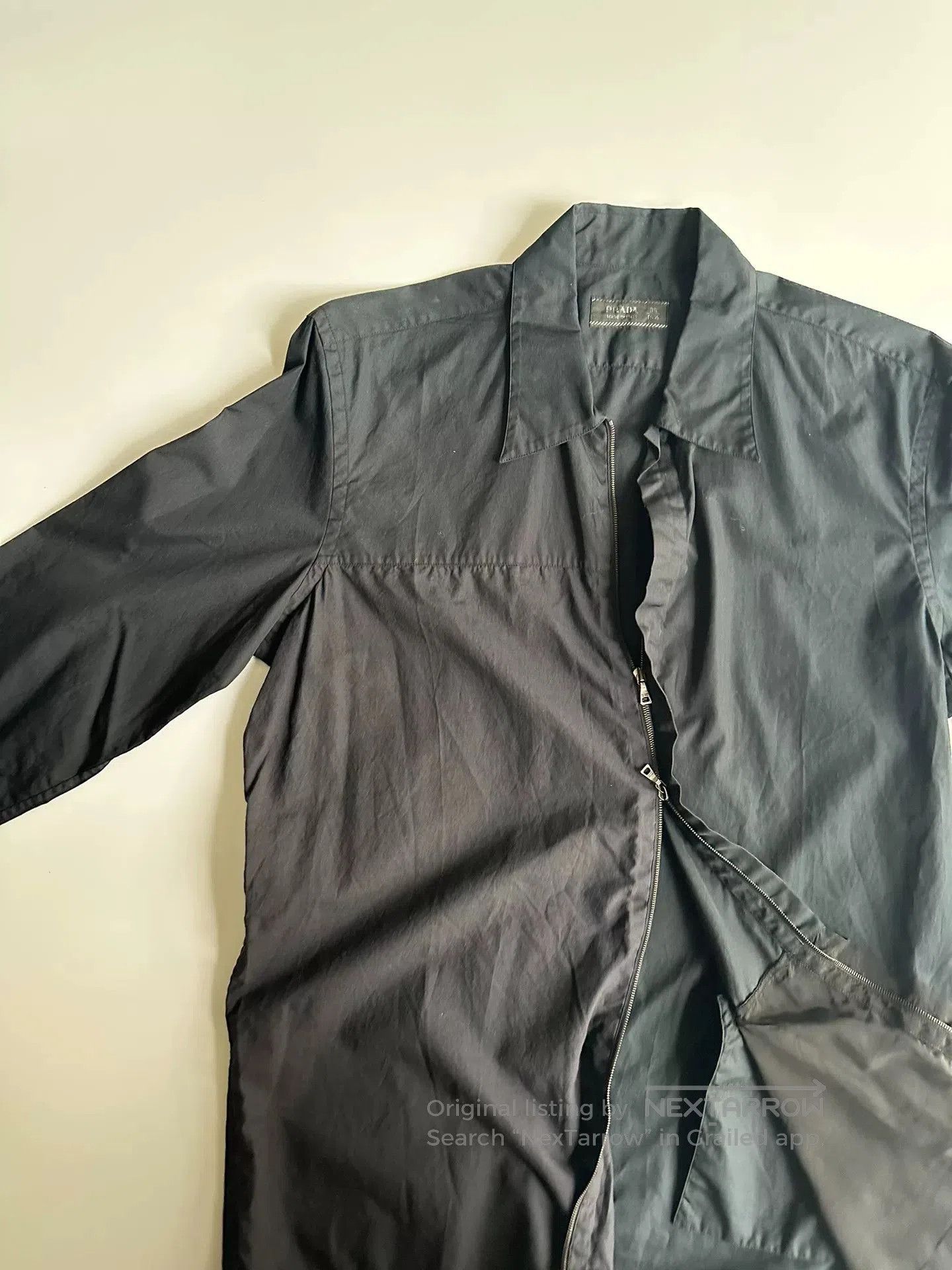 Other Prada Mixed Fabric Zip Shirt. Size US S / EU 44-46 / 1 - 3 Thumbnail