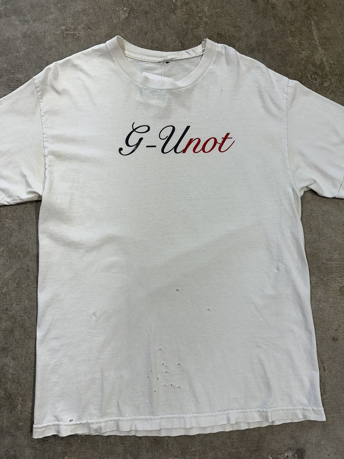Rap Tees Crazy Y2K 00s G-Unot Parody Rap T-Shirt Size US M / EU 48-50 / 2 - 3 Thumbnail