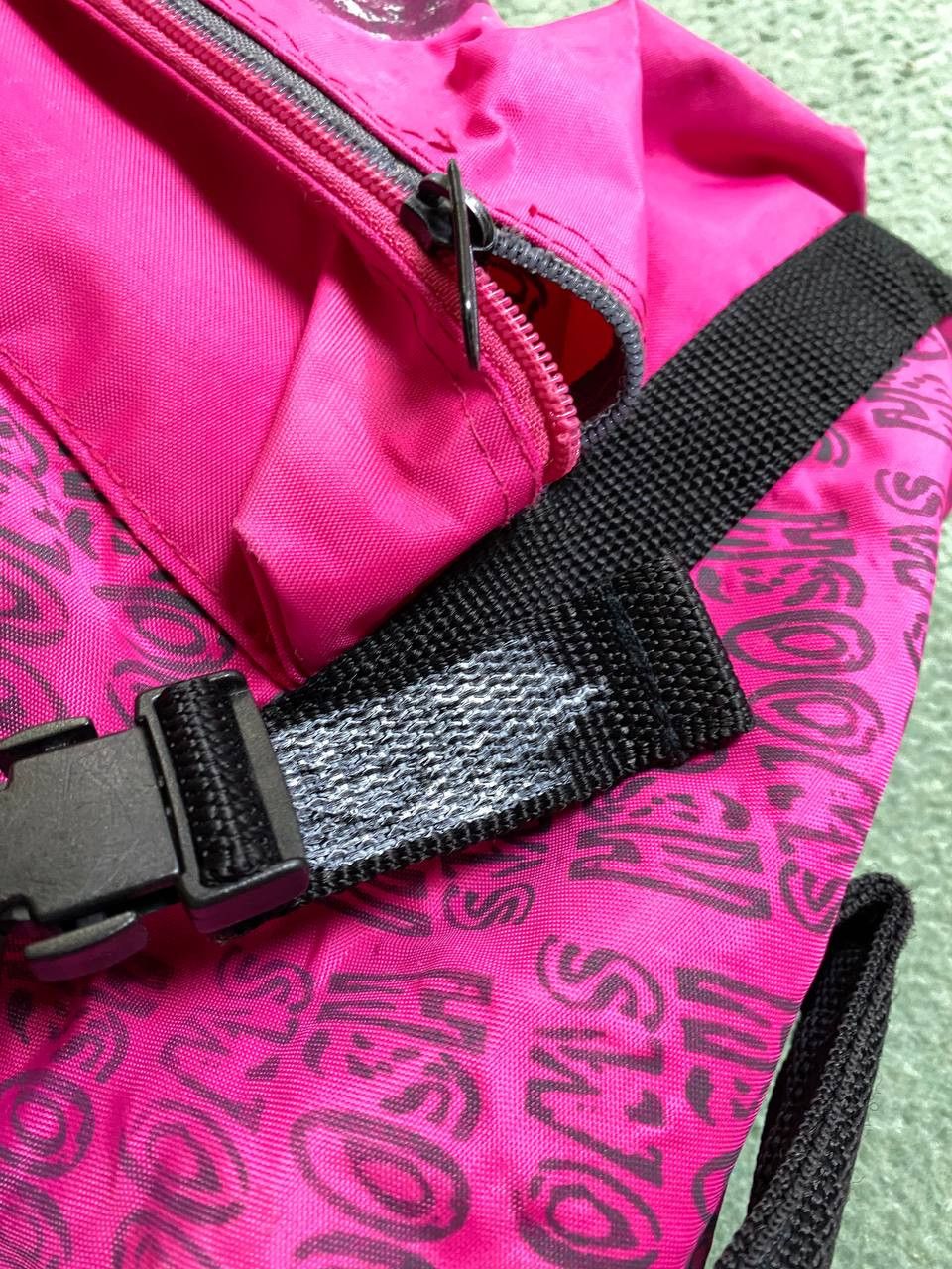 Nike Backpacks big logo Vintage Nike pink print streetwear Y2K Size ONE SIZE - 19 Thumbnail