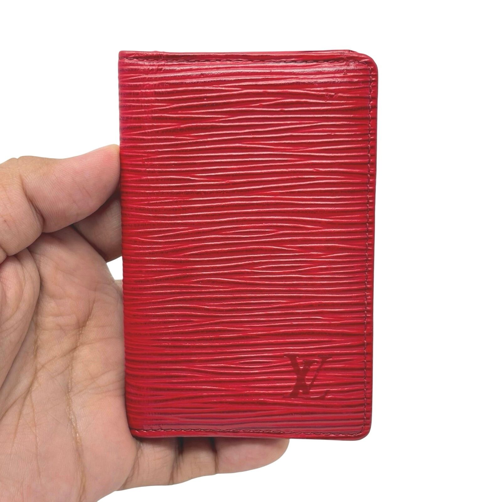 Louis Vuitton Louis Vuitton Red Bifold Wallet Size ONE SIZE - 4 Thumbnail