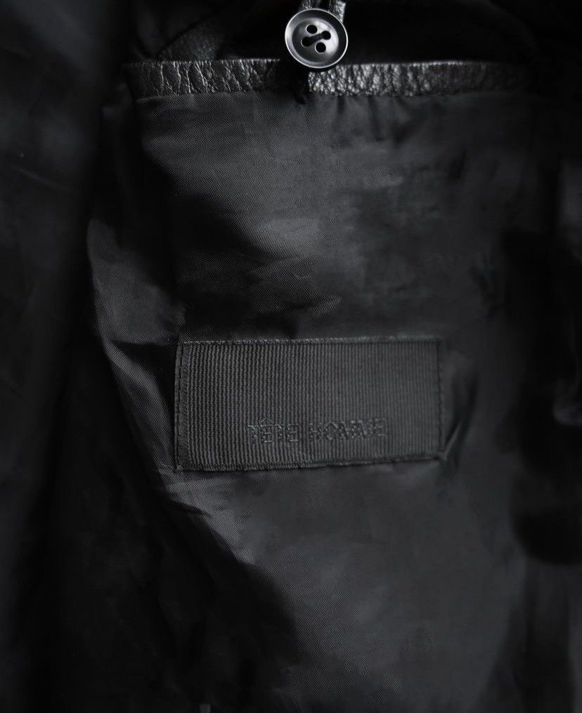 Tete Homme Tete homme Drop shoulder cropped leather jacket. Size US L / EU 52-54 / 3 - 4 Thumbnail