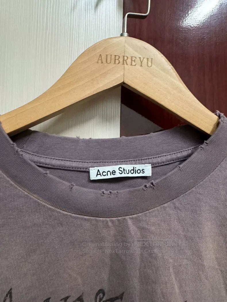 Acne Studios Acne Studios Purple Poodle Fake Two-Piece Long Sleeve Swea Size US L / EU 52-54 / 3 - 6 Thumbnail
