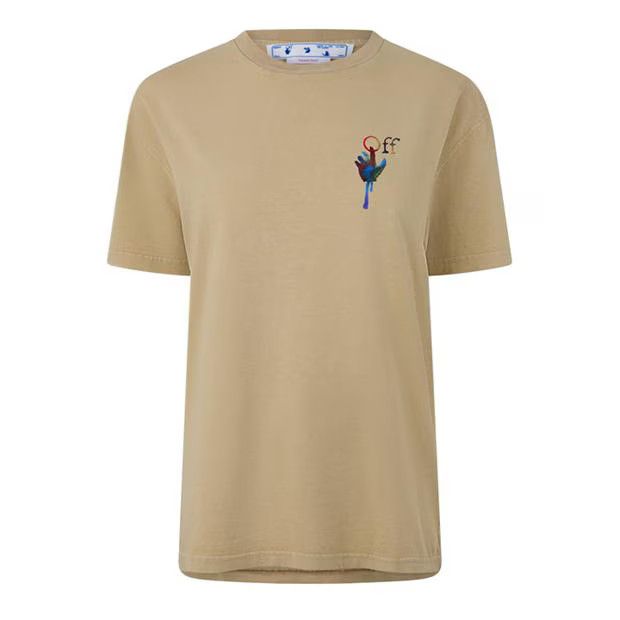 o1g2r1mq1224 Draining T-Shirts in Camel