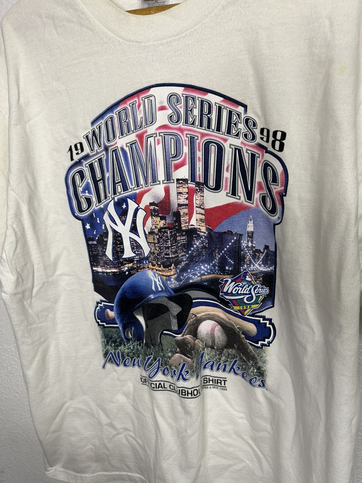 MLB Vintage New York Yankees starter T-shirt Size US XL / EU 56 / 4 - 2 Thumbnail