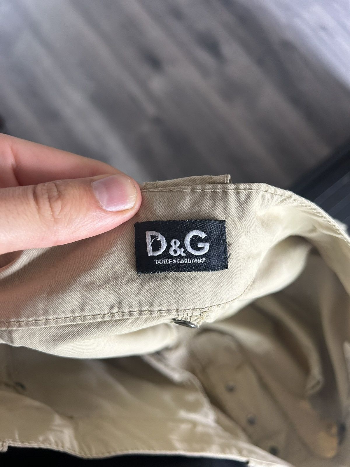 Dolce & Gabbana Beige Cargo Pants Size US 36 / EU 52 - 18 Thumbnail