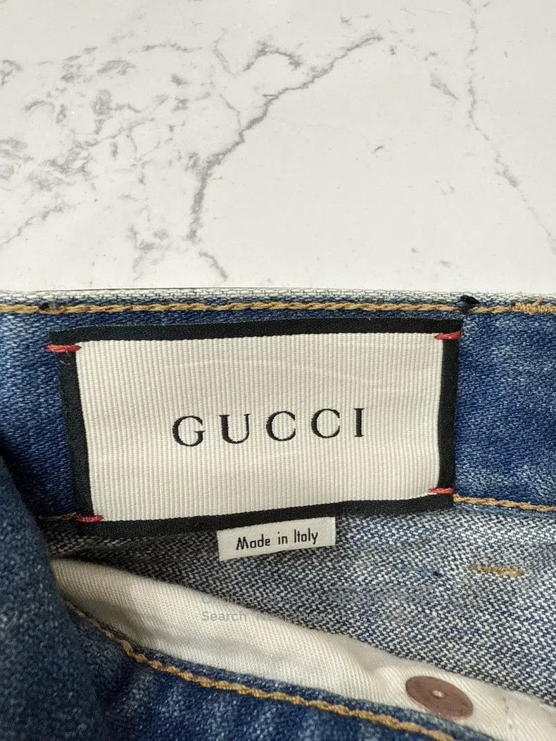 Gucci Gucci Wool-edged blue denim shorts Size 25" / US 0 / IT 36 - 5 Thumbnail