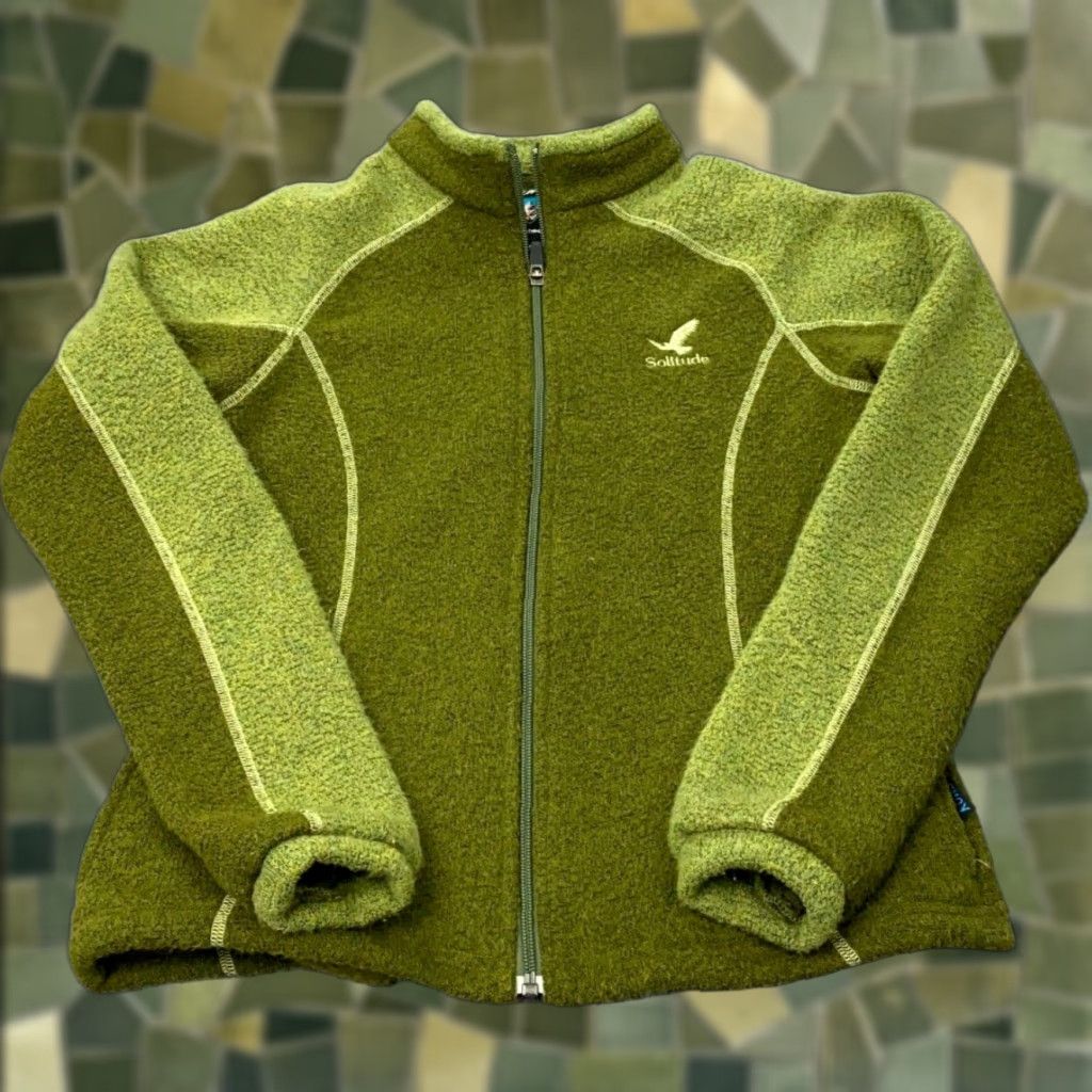 Vintage Kuhl Jacket Womens Small Green Full Zip Embroderded Thumb Holes Size S / US 4 / IT 40 - 1 Thumbnail