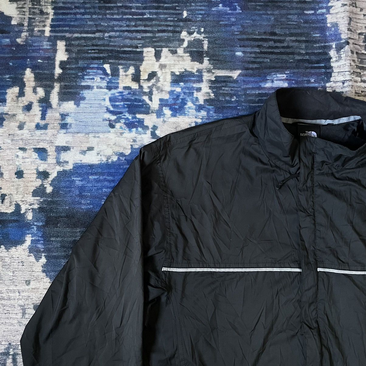 The North Face 🌊 Black The North Face Full Zipper Windbreaker Jacket Size US L / EU 52-54 / 3 - 4 Thumbnail