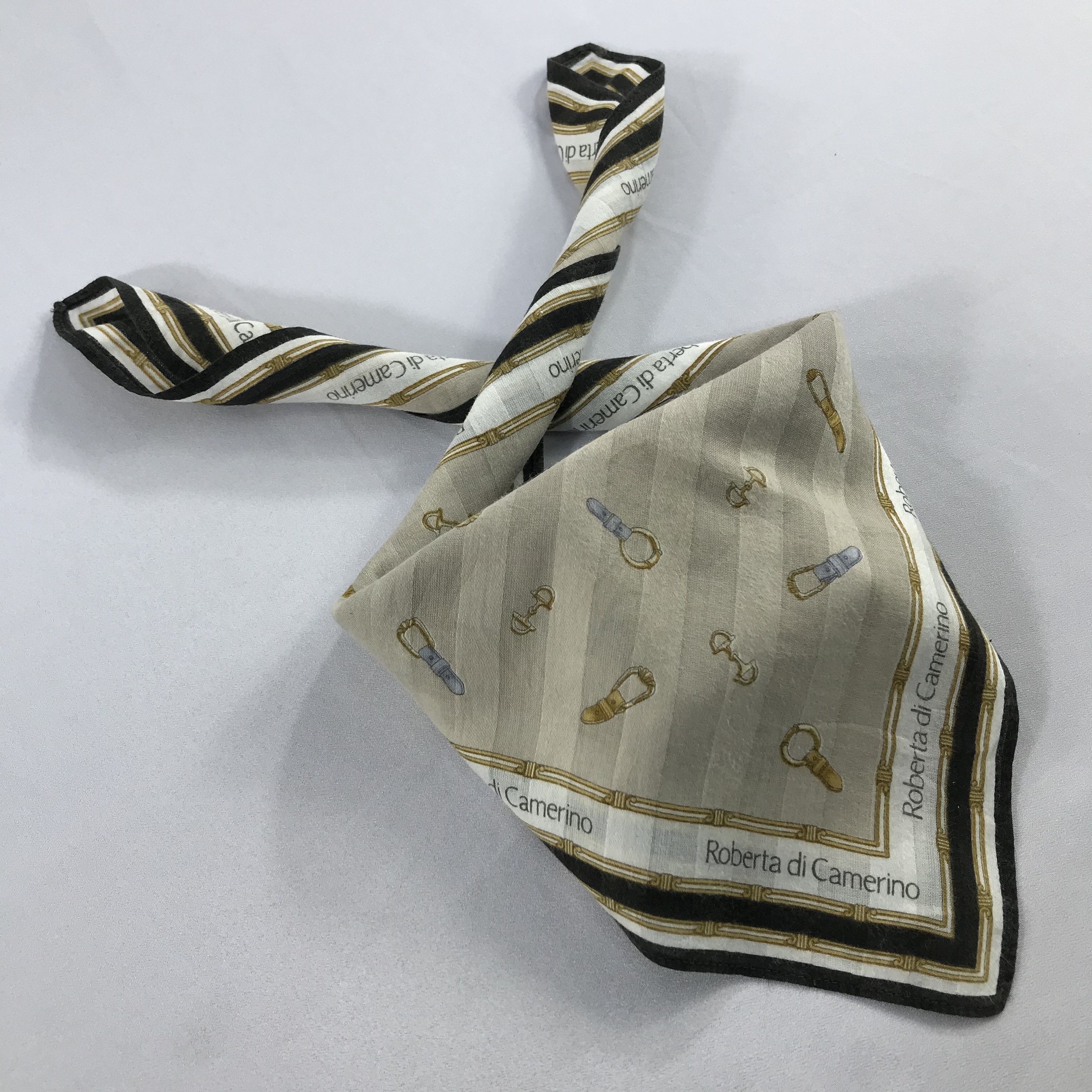 Roberta di Camerino Roberta Di Camerino Bandana /Handkerchief/Neckerchief -S2552 Size ONE SIZE - 4 Thumbnail
