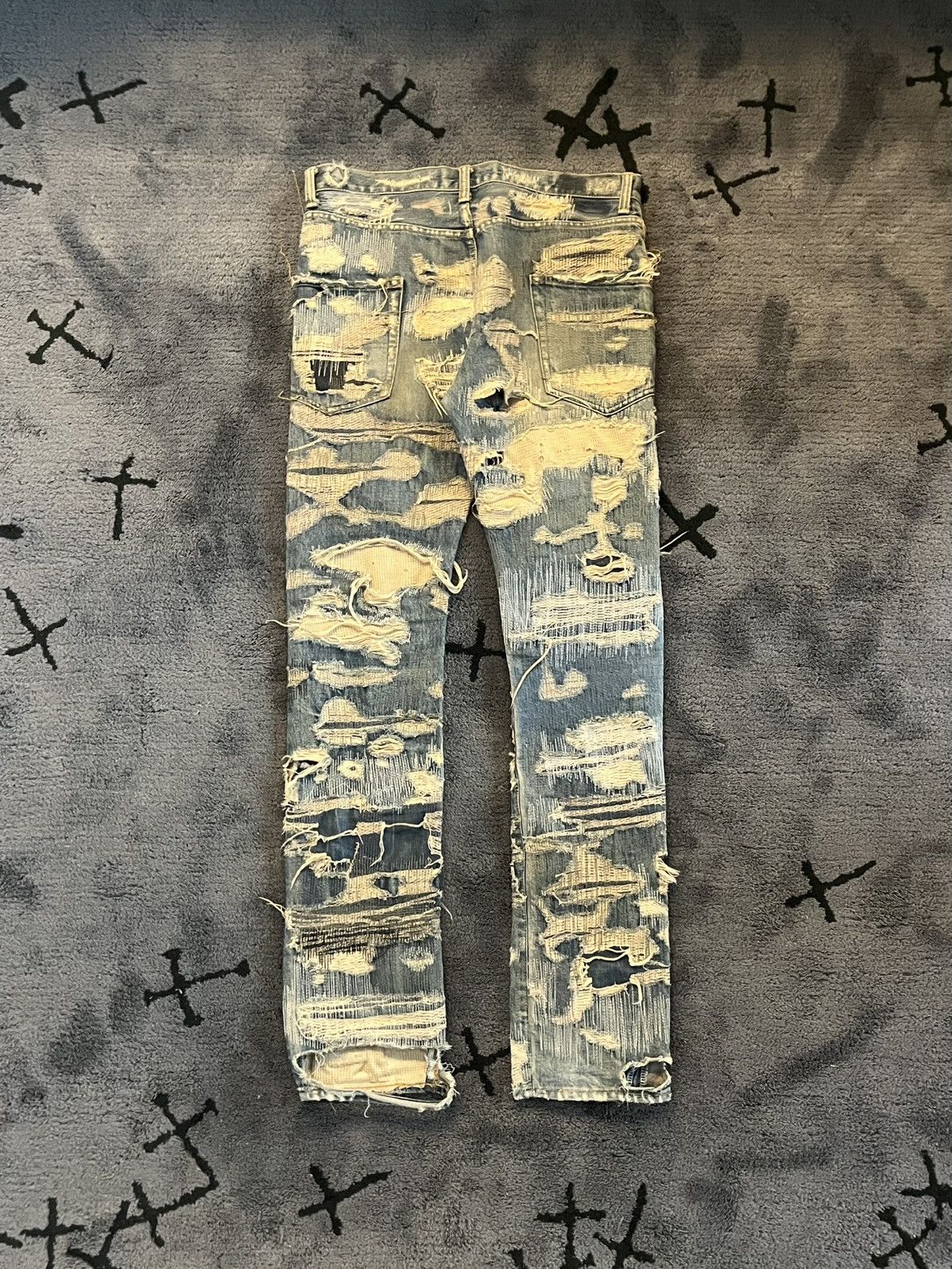 Undercover AW05 Arts and Crafts 85 Distressed Denim Size US 32 / EU 48 - 6 Thumbnail