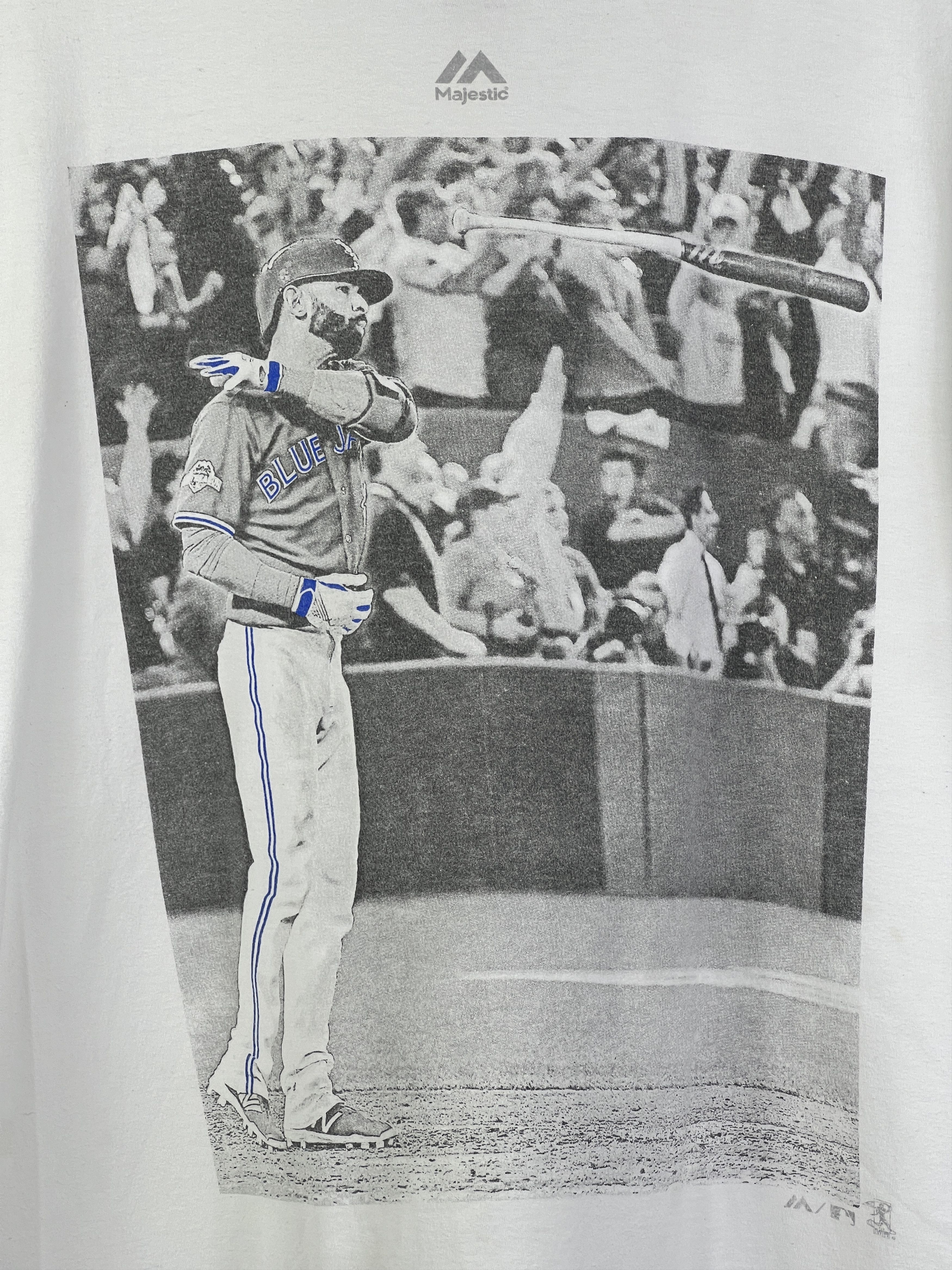 MLB No.4943 Majestic MLB Toronto Blue Jays Graphic Tee (L) Size US L / EU 52-54 / 3 - 2 Thumbnail