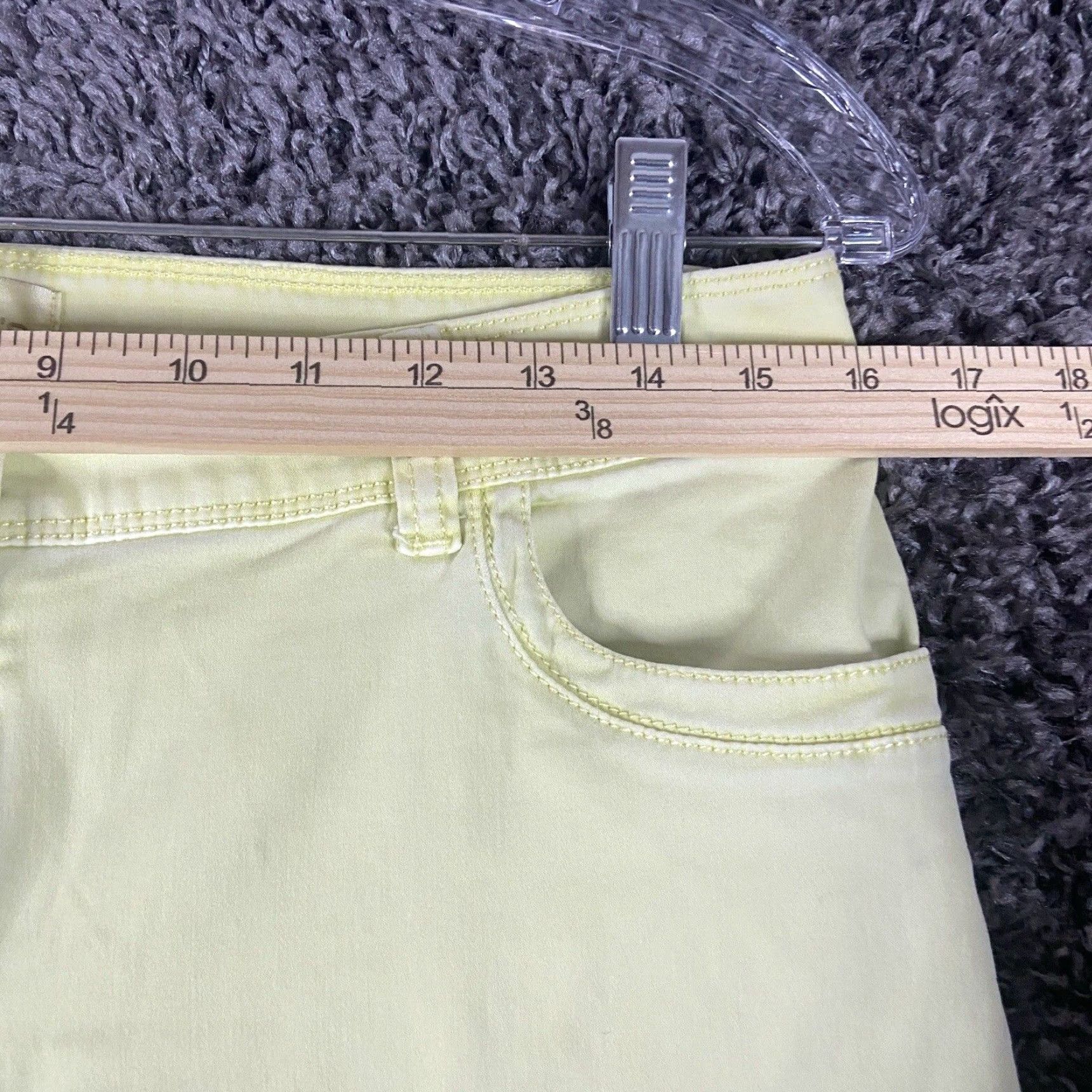 Vintage Chico’s Pants Women Adult 0 Yellow Size 25" / US 0 / IT 36 - 5 Thumbnail