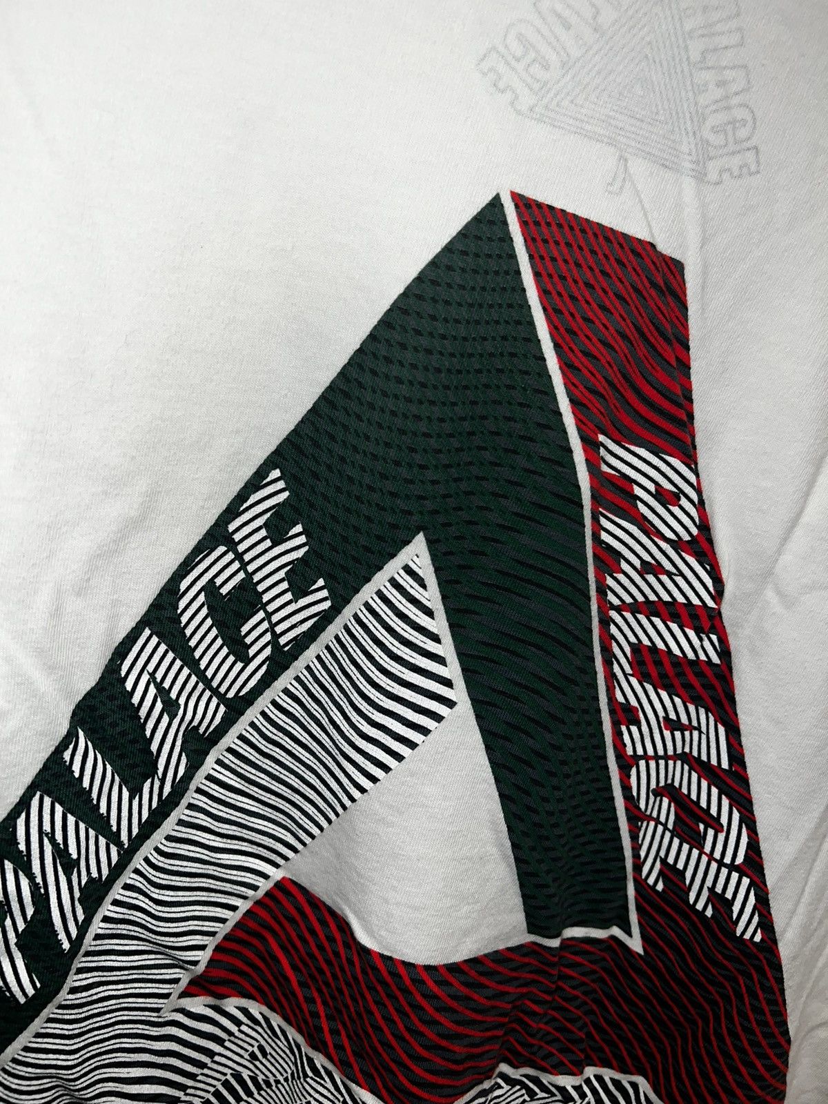 image of Palace Drury Italia Tri Ferg Long Sleeve L Winter 2015 in White, Men's (Size Large)
