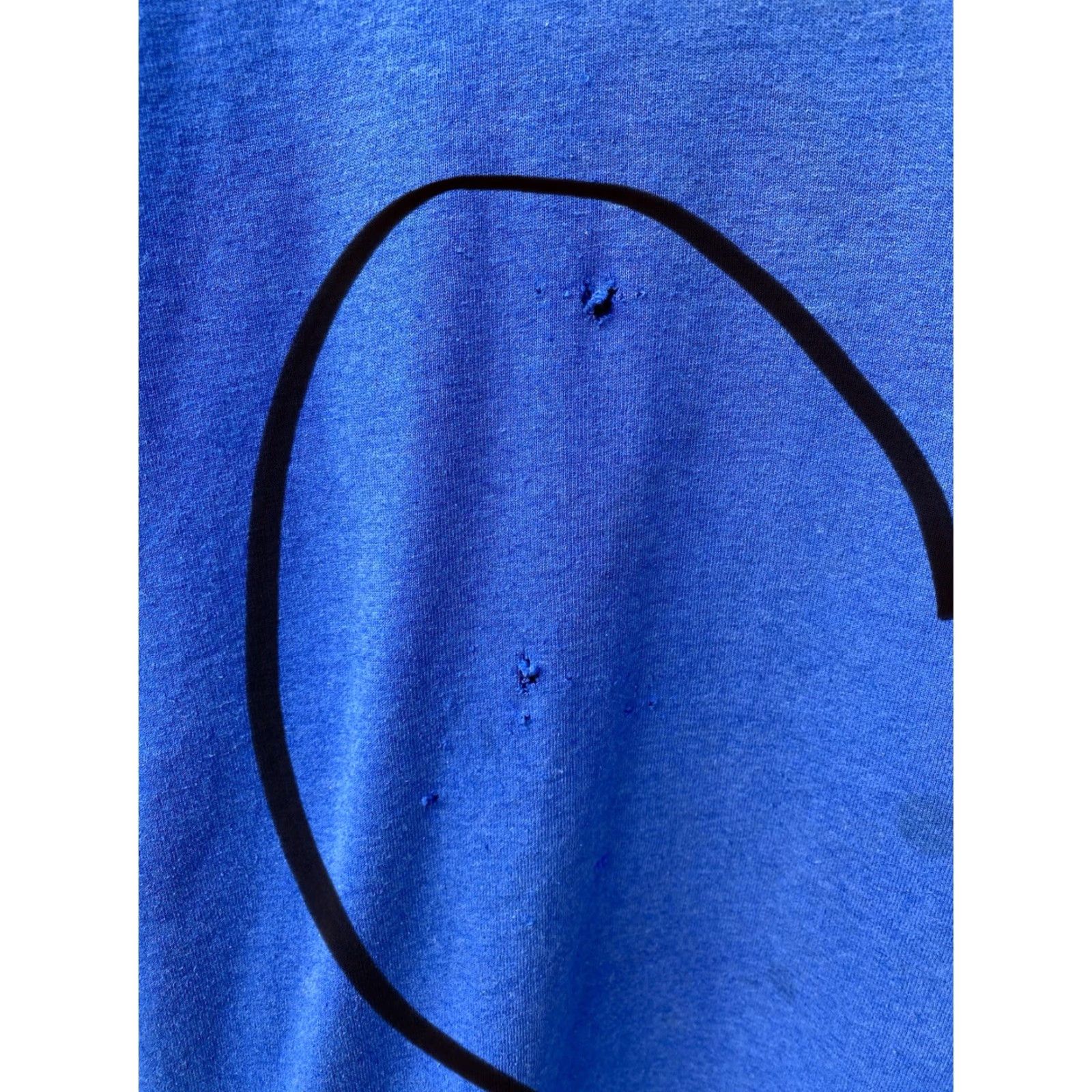 Fruit Of The Loom VINTAGE Amanda Name T Shirt 80S 90S Franco Enterprises Construction Distressed Shirt Men M Blue Size US M / EU 48-50 / 2 - 5 Thumbnail