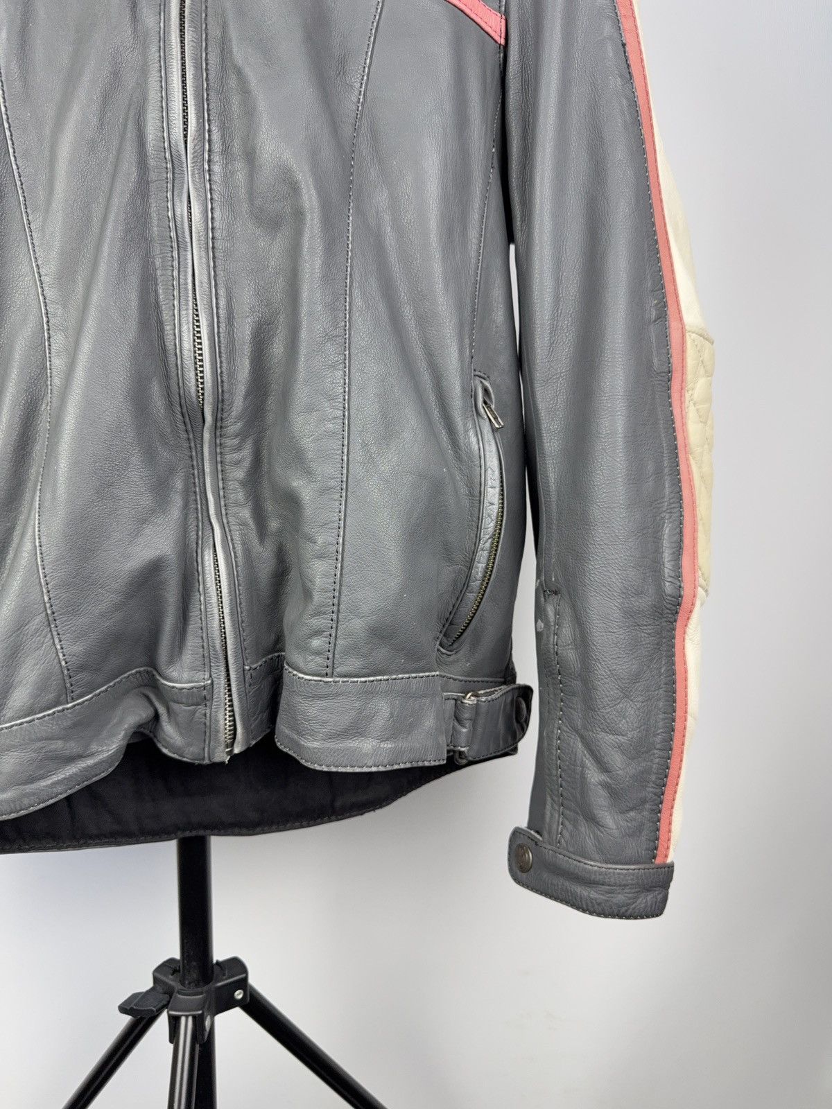 Harley Davidson Vintage 90s Retro HELD Leather Jacket Biker Moto Size US S / EU 44-46 / 1 - 5 Thumbnail