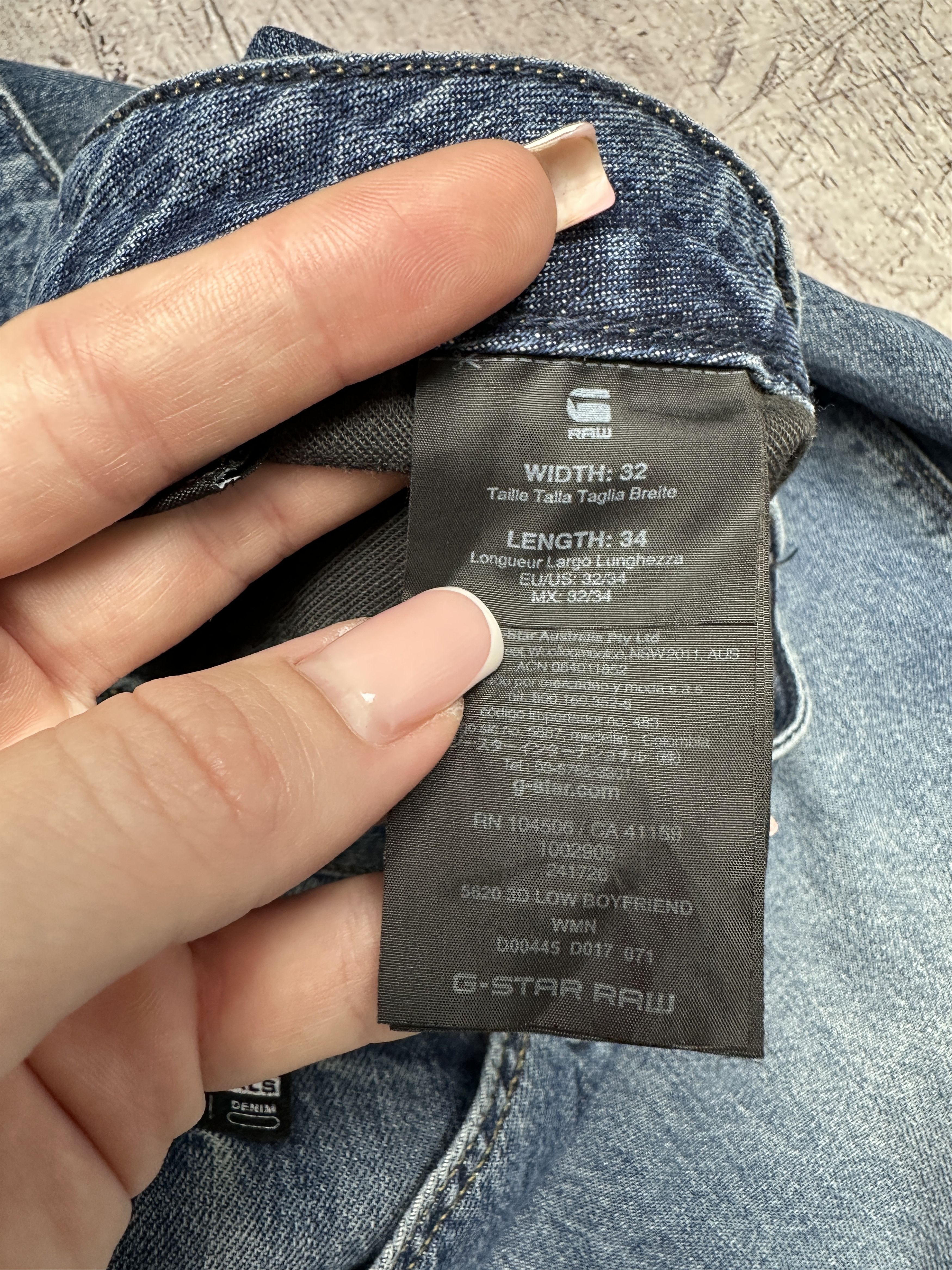 G-Star G Star Raw Womens 5620 3D Low Boyfriend Denim Pants Jeans Size 32" / US 10 / IT 46 - 4 Thumbnail