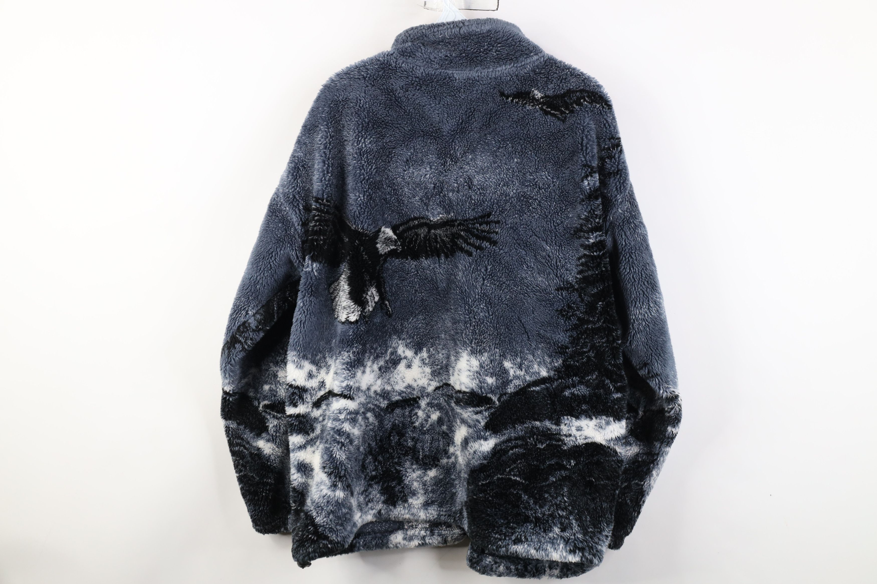 Vintage Vintage 90s Streetwear Eagle All Over Print Jacket USA Size US L / EU 52-54 / 3 - 11 Thumbnail
