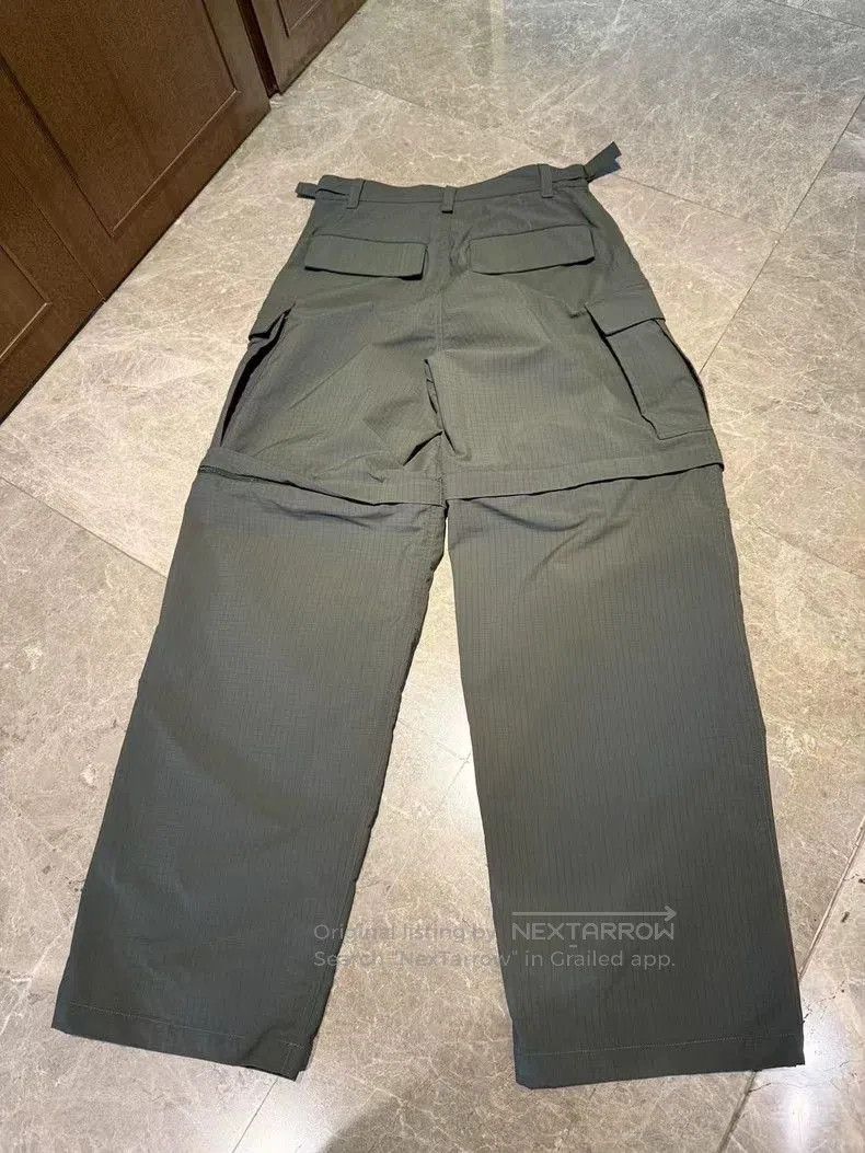 Balenciaga Balenciaga Cargo Work Pants XXS Green New. Size US 26 / EU 42 - 1 Thumbnail