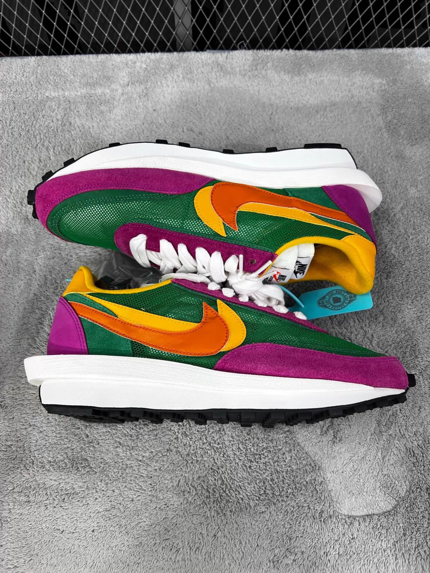 Nike Sacai x Nike LDWaffle Multicolor 44 Size US 11 / EU 44 - 4 Thumbnail