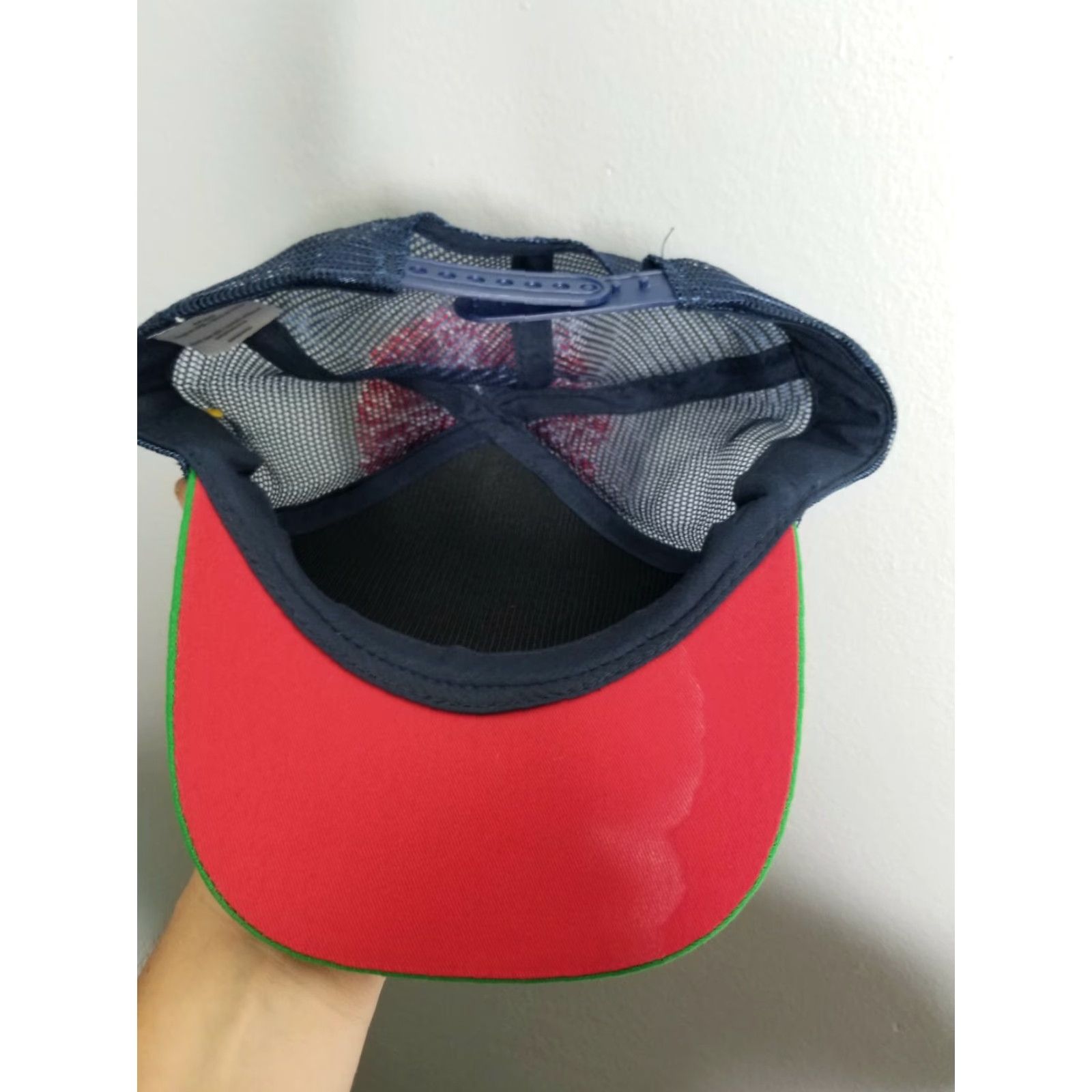 Walmart Walmart Employee Light Up Christmas Pom Ball Trucker Snapback Promo Cap Hat Men Adjustable Blue Hat Size ONE SIZE - 2 Thumbnail