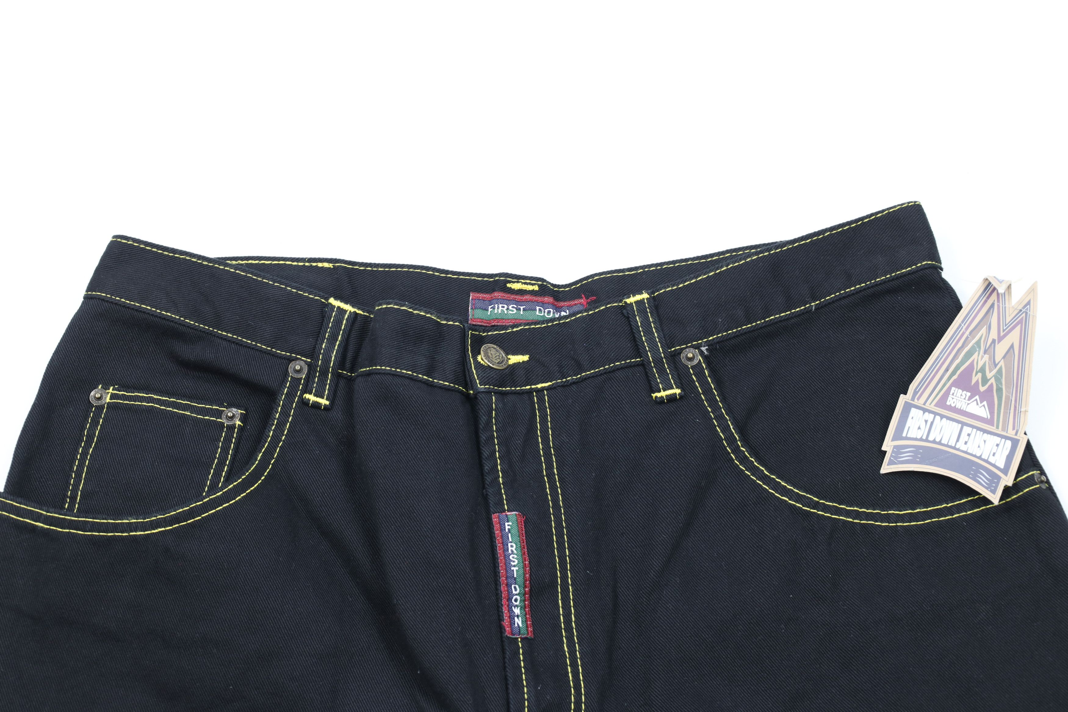 Vintage Deadstock Vintage 90s Streetwear Denim Jean Shorts Jorts Size US 42 / EU 58 - 2 Thumbnail