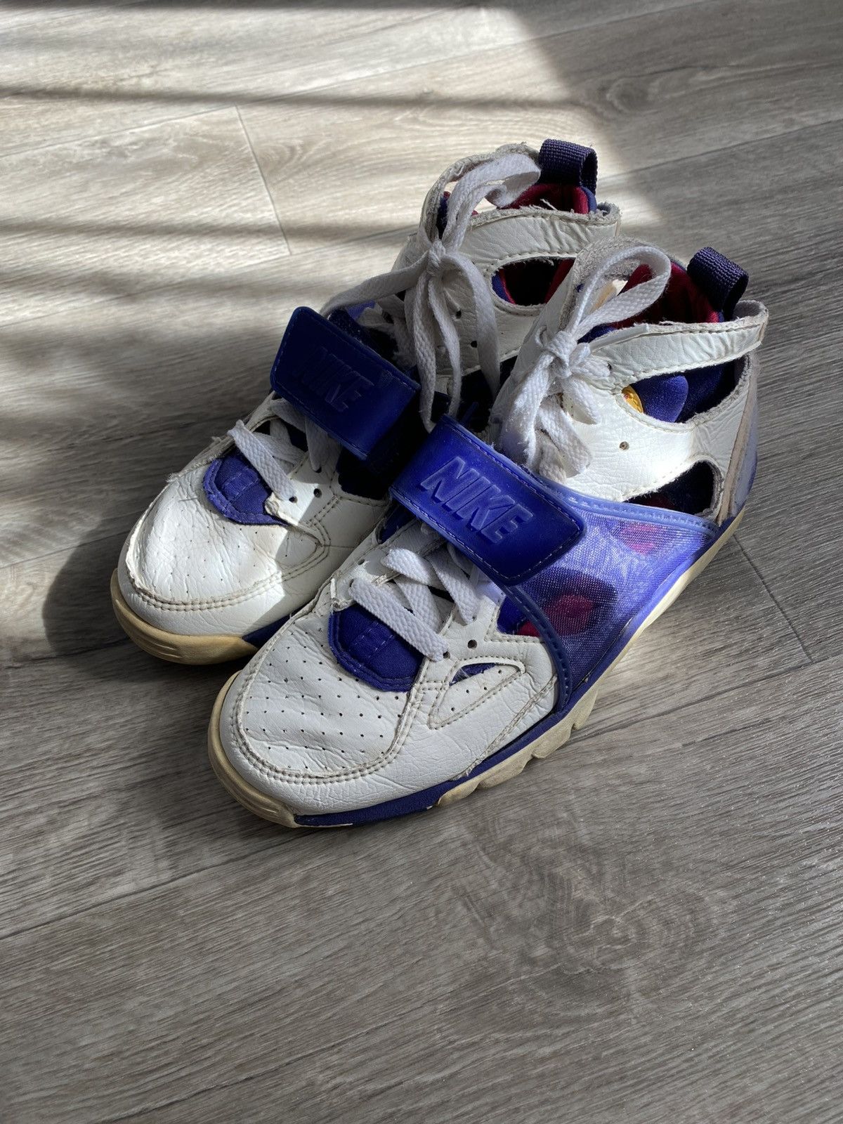 Nike 🫧NIKE AIR FLIGHT HUARACHE 1991 White Size US 8 / EU 41 - 1 Thumbnail