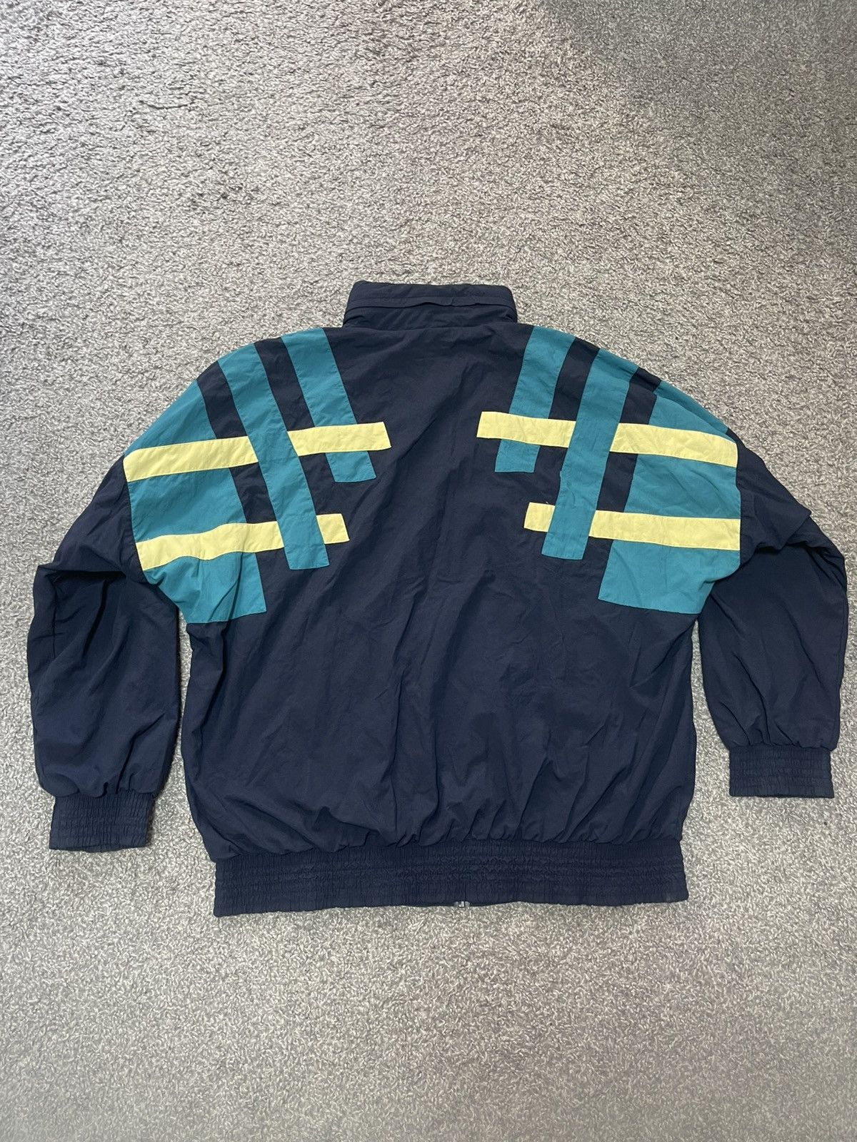 Adidas Adidas Retro Track Jacket Zip Vintage RARE size XL Size US L / EU 52-54 / 3 - 2 Thumbnail