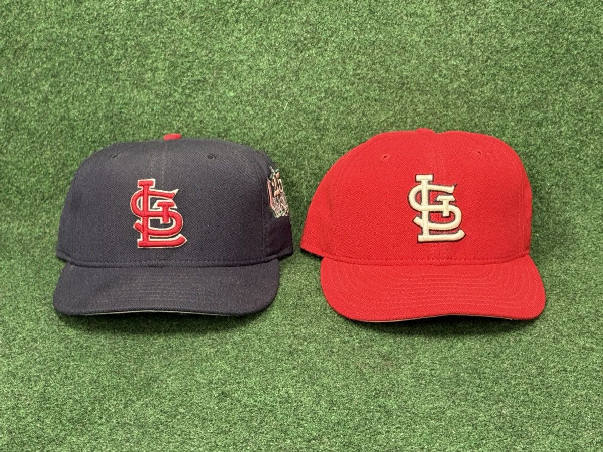 New Era 2 Vintage St Louis Cardinals Mark Mcgwire All Star Hats Size ONE SIZE - 1 Thumbnail