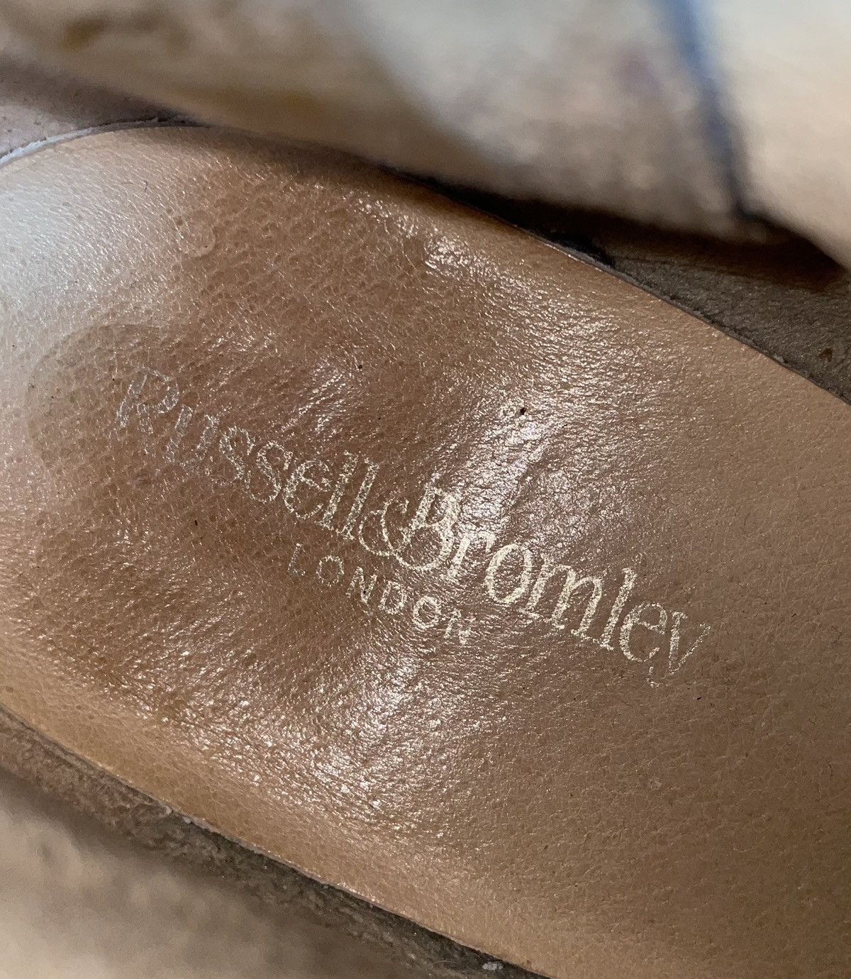 Leather × Russell & Bromley × Vintage Vintage Rare Russell and Bromley London Leather Brown Shoes Size US 8.5 / EU 41-42 - 11 Thumbnail