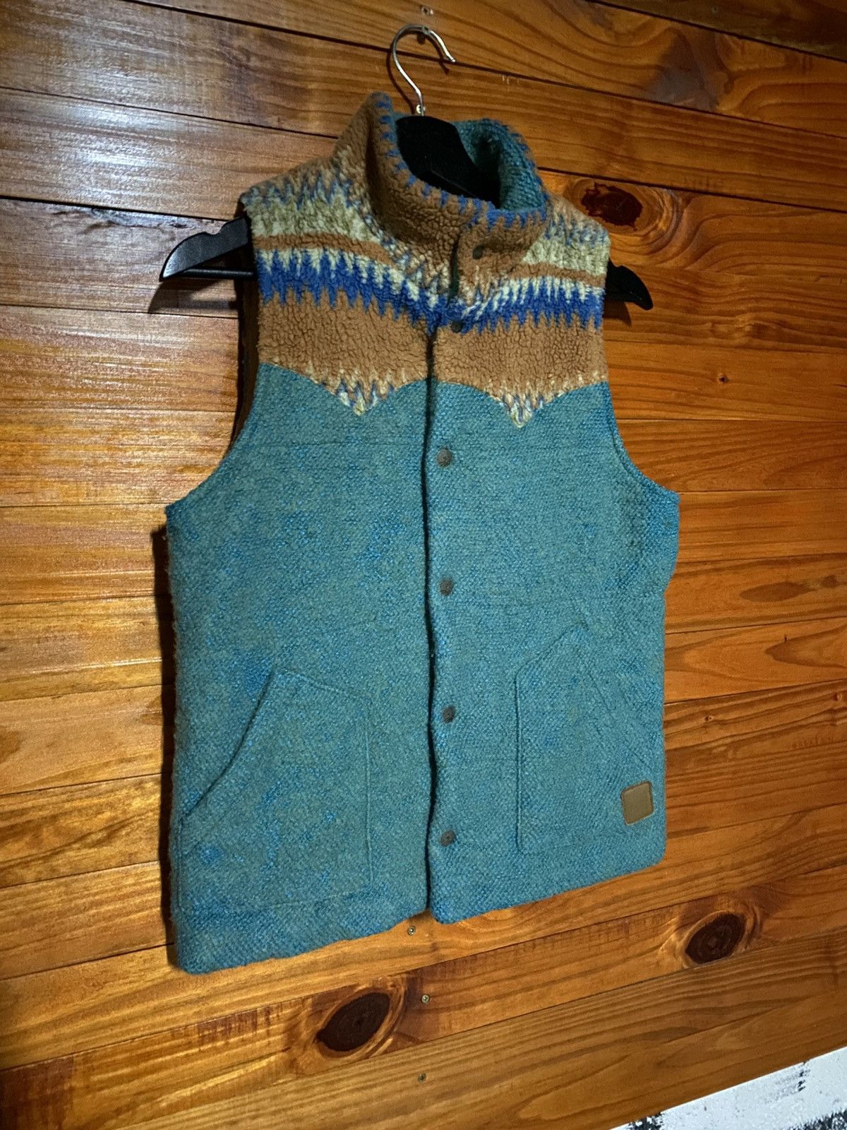Japanese Brand Vintage Titicaca Happy Trade Wool Vest – Fair Folk Style Size US S / EU 44-46 / 1 - 4 Thumbnail