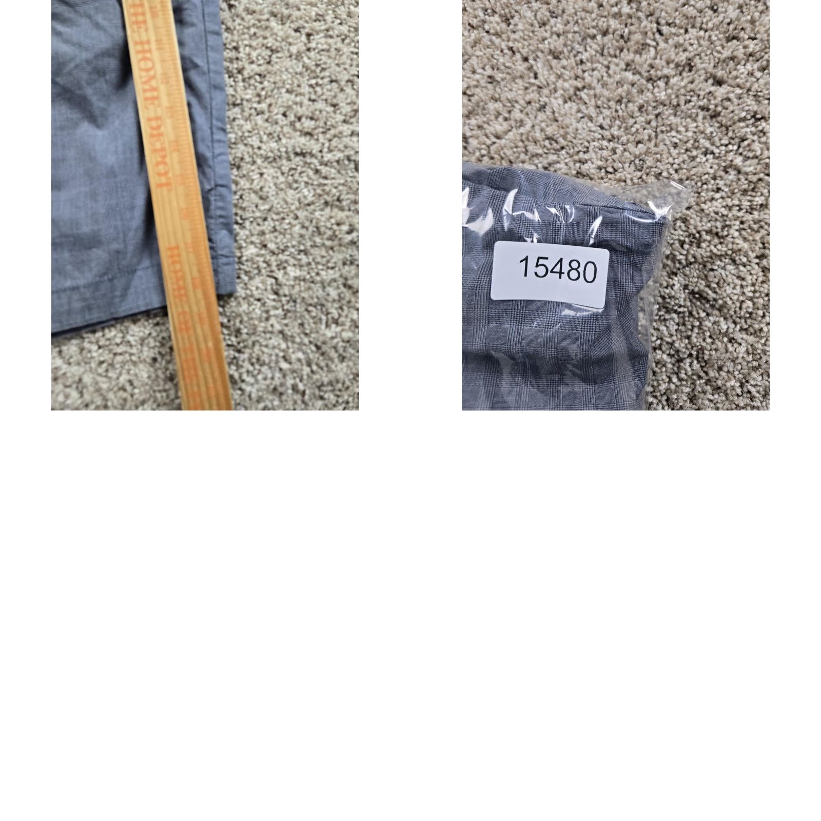 Ted Baker Ted Baker Shorts Mens 38 Gray Check Chino Flat Front Casual 9" Inseam Summer Mens Size US 38 / EU 54 - 9 Thumbnail
