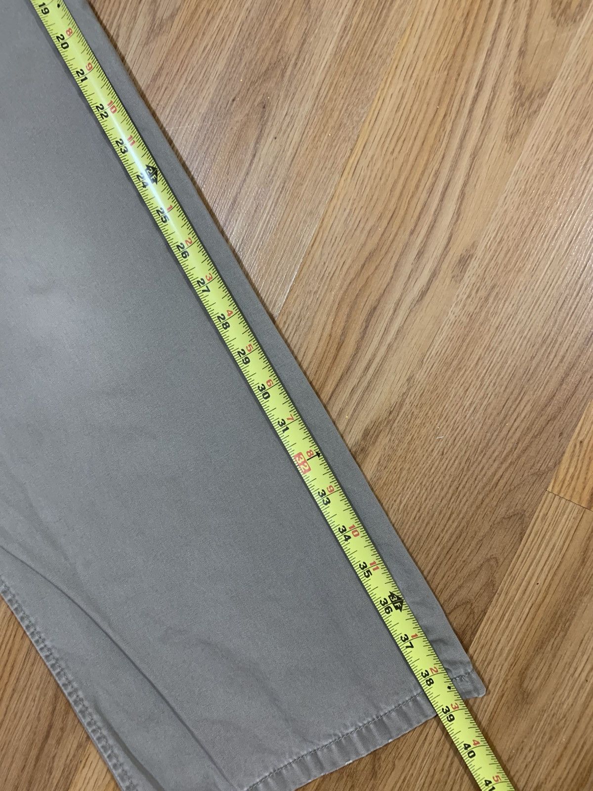 Van Heusen × Vintage 36x29 - Van Heusen 5-Pocket Flat Front Baggy Fit Faded Jean Size US 36 / EU 52 - 12 Thumbnail