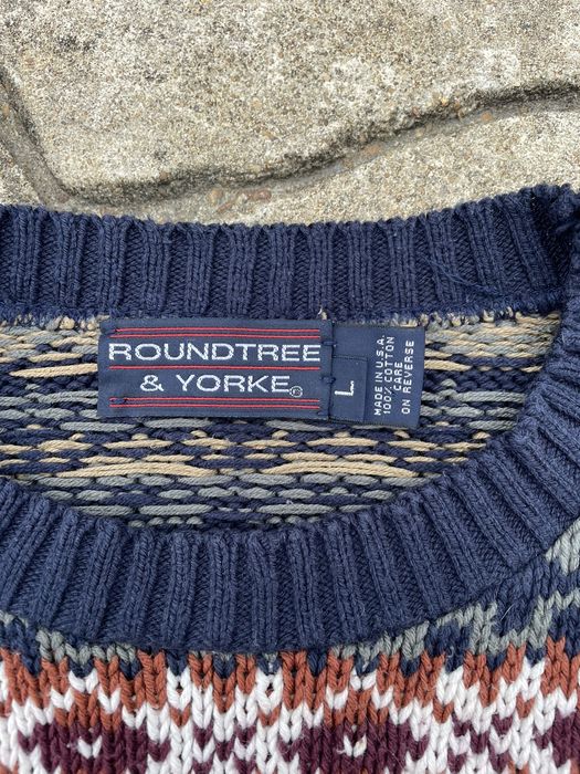 Vintage Vintage 90s Roundtree and Yorke Made in USA Knit Sweater