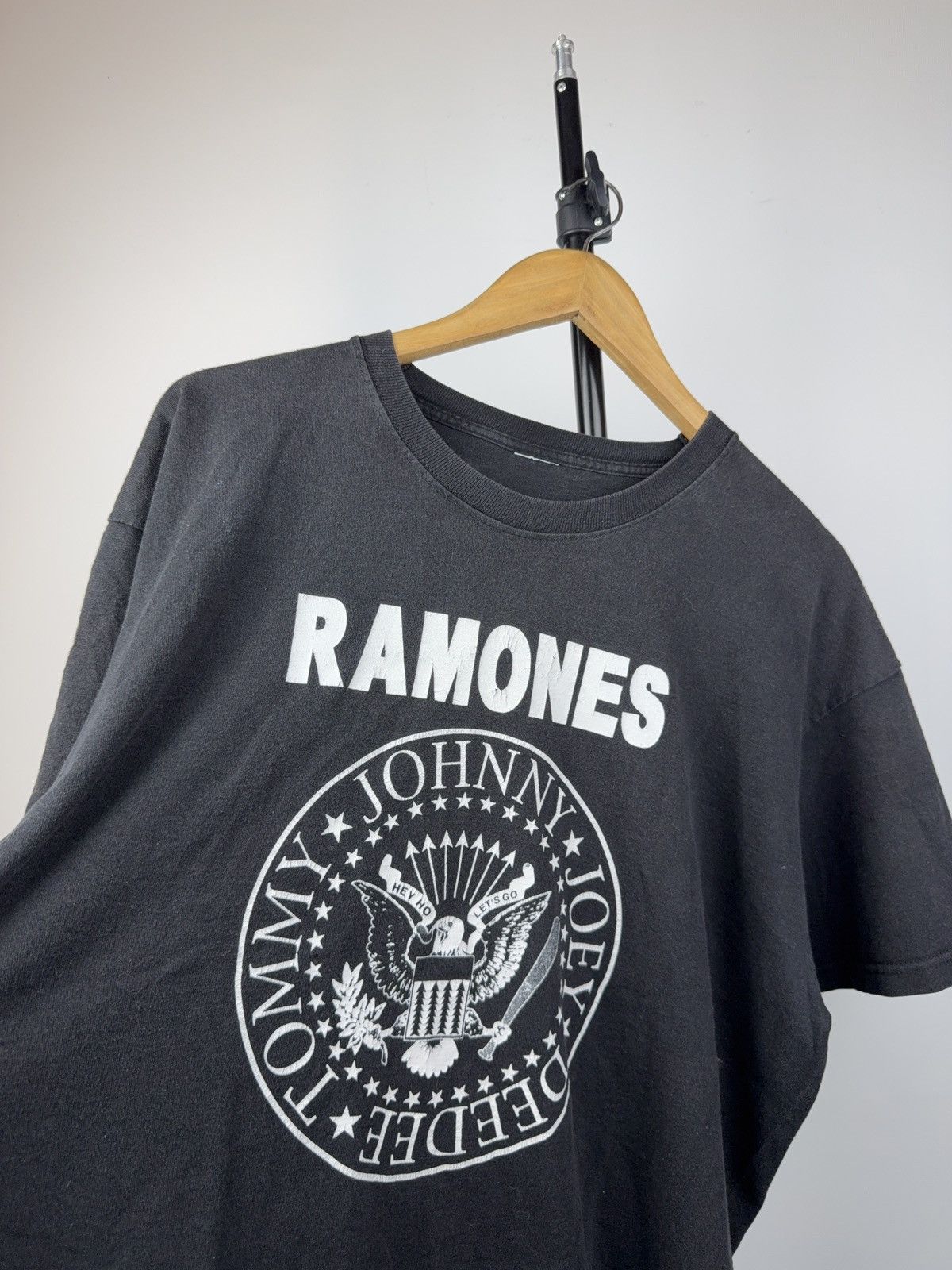 Band Tees Vintage 00s Ramones Hey Ho Let’s Go Double Sided Tee 🖤 Size US XL / EU 56 / 4 - 4 Thumbnail