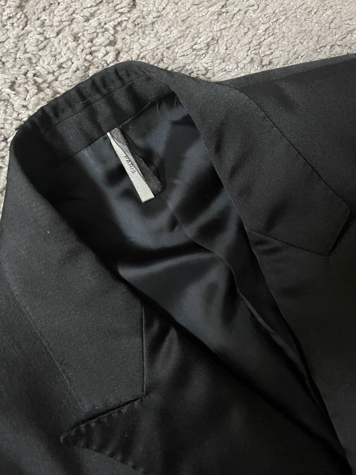 Hedi Slimane Dior Homme 06SS Satin Peak Lapel Blazer Size 46R - 3 Thumbnail