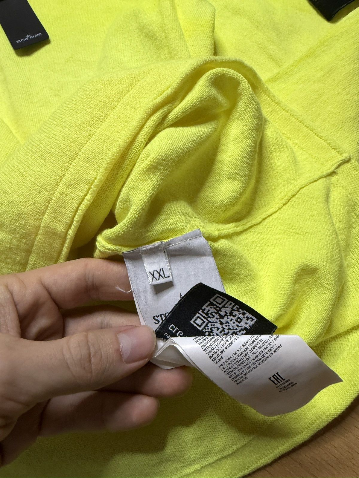 Stone Island Stone island new lime long sleeve Size US XL / EU 56 / 4 - 9 Thumbnail