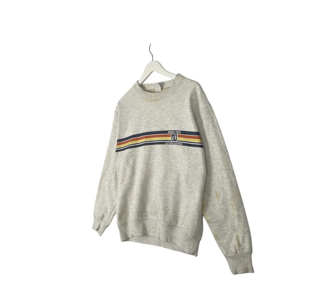 Designer × Vintage vintage Hoodie/sweater Hang ten Size US M / EU 48-50 / 2 - 2 Thumbnail