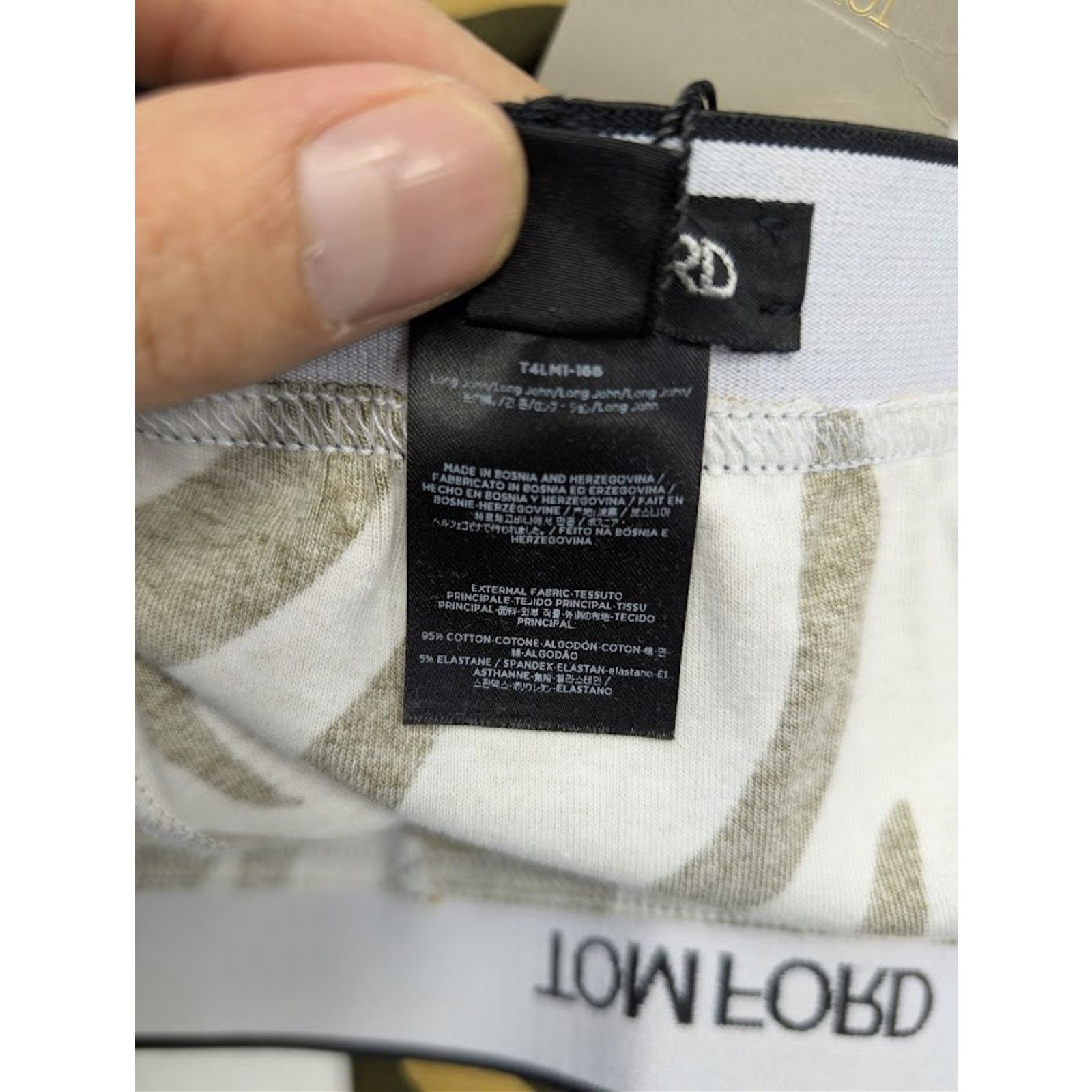 Tom Ford o1rshd1 Underwear Long John Trouser Sweatpants in Multicolor Size US 36 / EU 52 - 14 Thumbnail