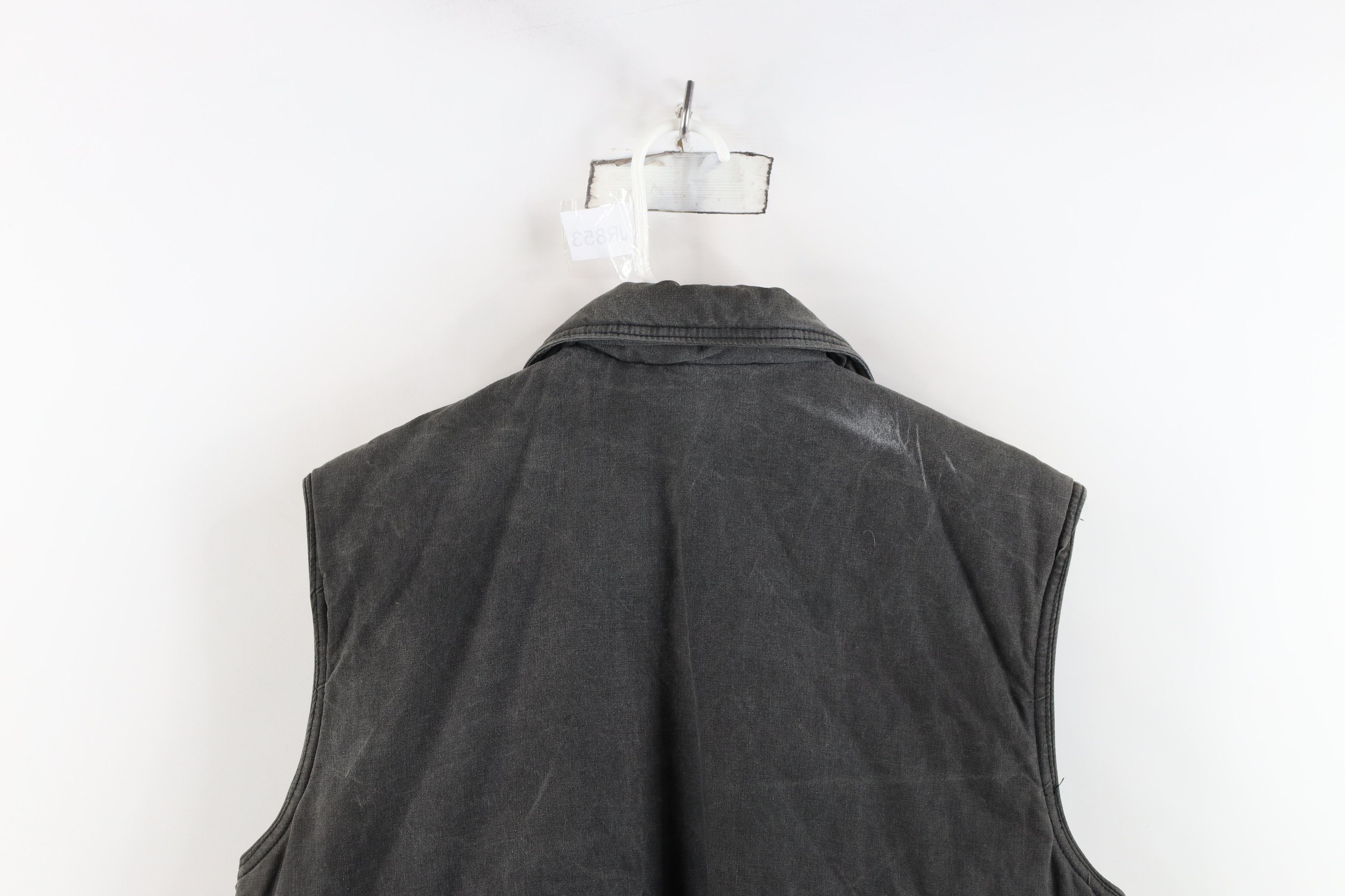 Vintage Vintage 90s Streetwear Stonewash Puffer Vest Jacket Black Size US M / EU 48-50 / 2 - 15 Thumbnail