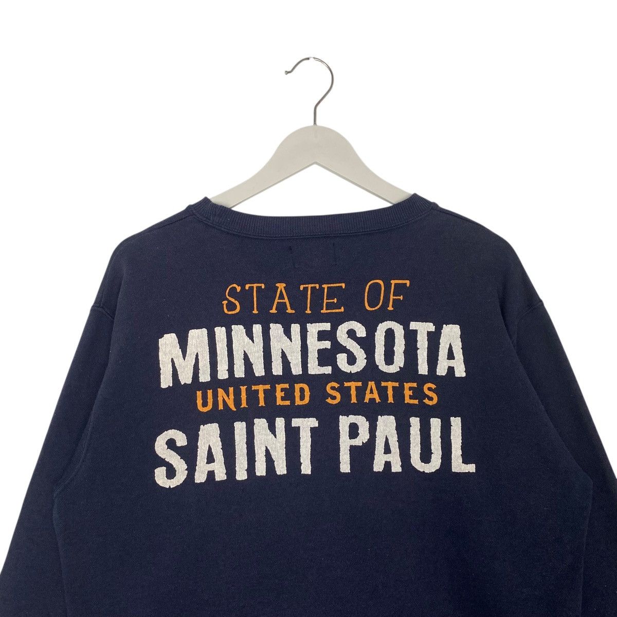 Vintage Vintage Panhand Crewneck Sweatshirt Navy Blue Jumper Size L Size US L / EU 52-54 / 3 - 7 Thumbnail