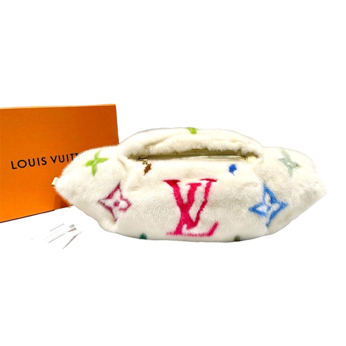 Louis Vuitton × Takashi Murakami Louis Vuitton X Takashi Murakami Mink Fur Bumbag 2025 Size ONE SIZE - 1 Thumbnail