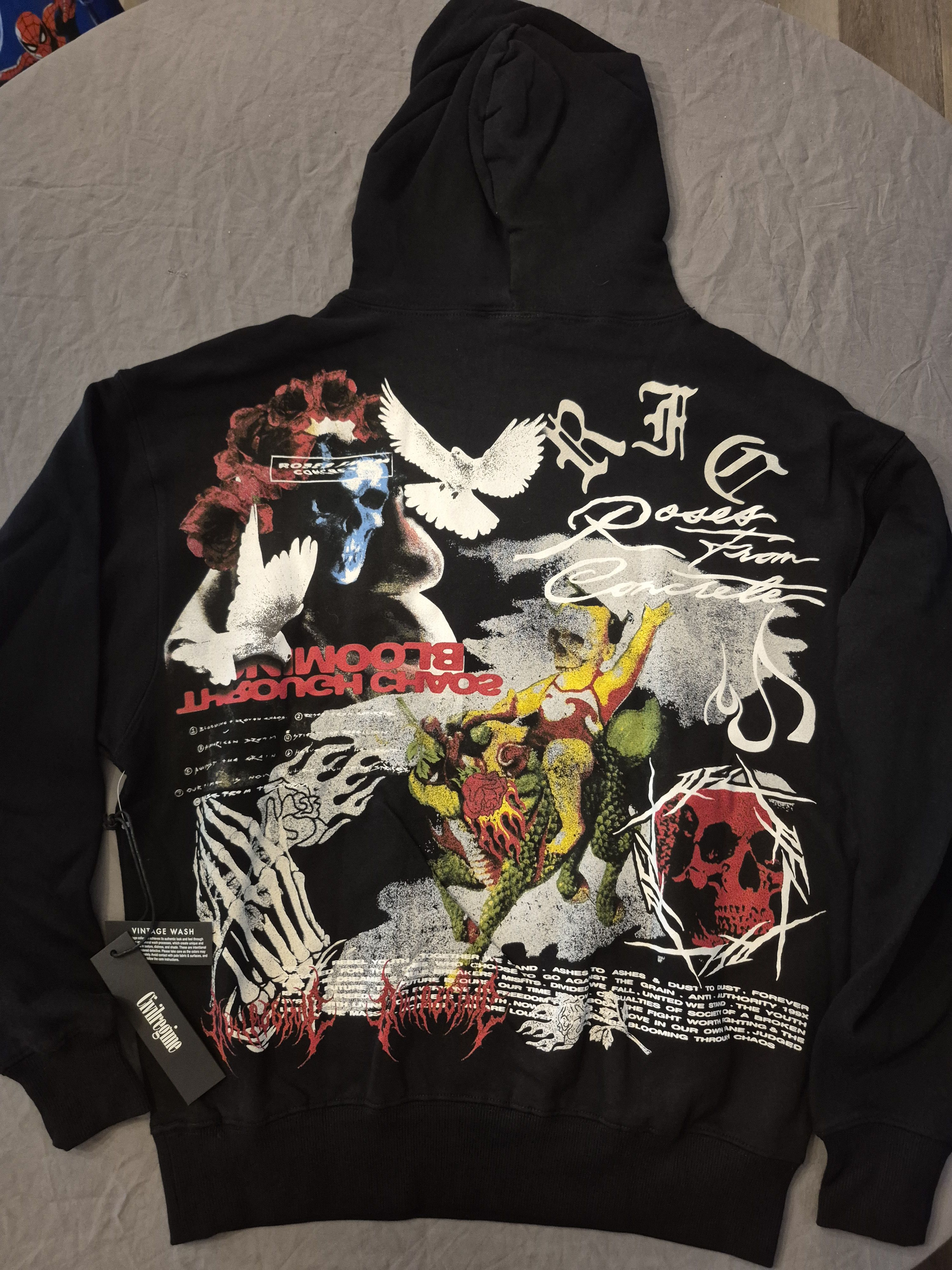 Civil Regime Civil Regime Black Hoodie Size Medium Size US M / EU 48-50 / 2 - 3 Thumbnail