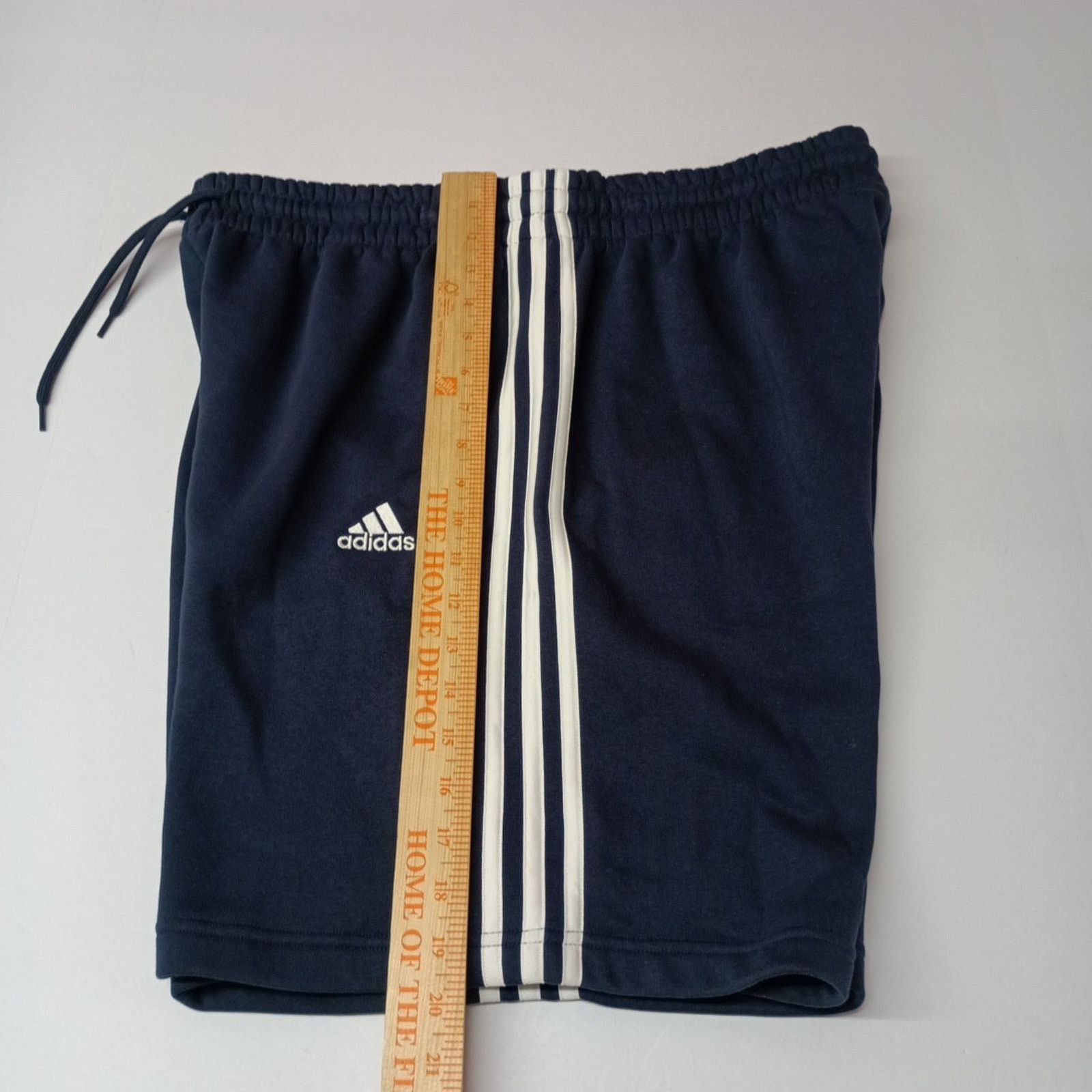 Adidas Adidas Men's Essentials 3-Stripe Shorts Size XL XLarge Blue Size US 36 / EU 52 - 8 Thumbnail