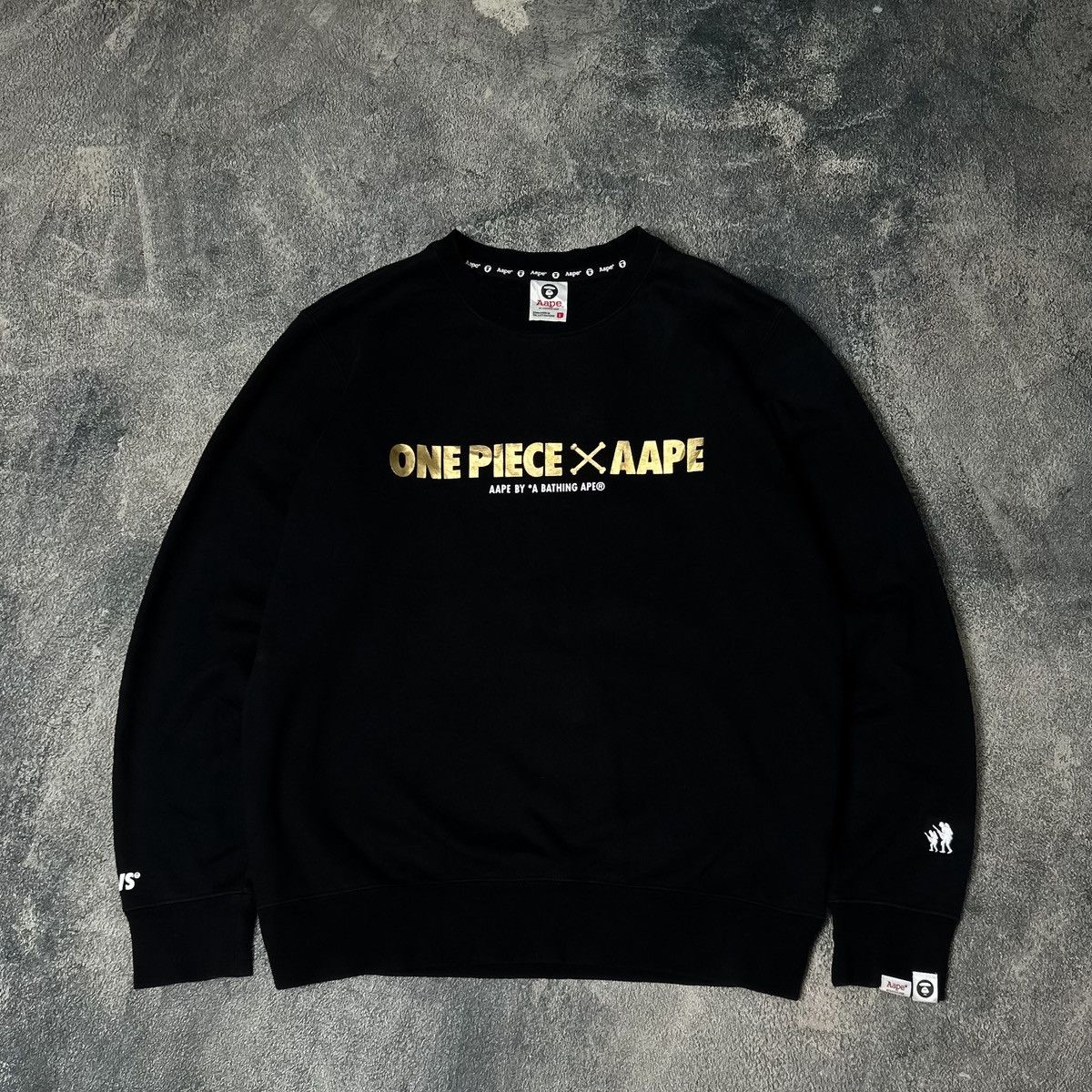 Aape Aape A Bathing Ape X One Piece Monkey D Luffy Sweatshirt Size US L / EU 52-54 / 3 - 2 Thumbnail
