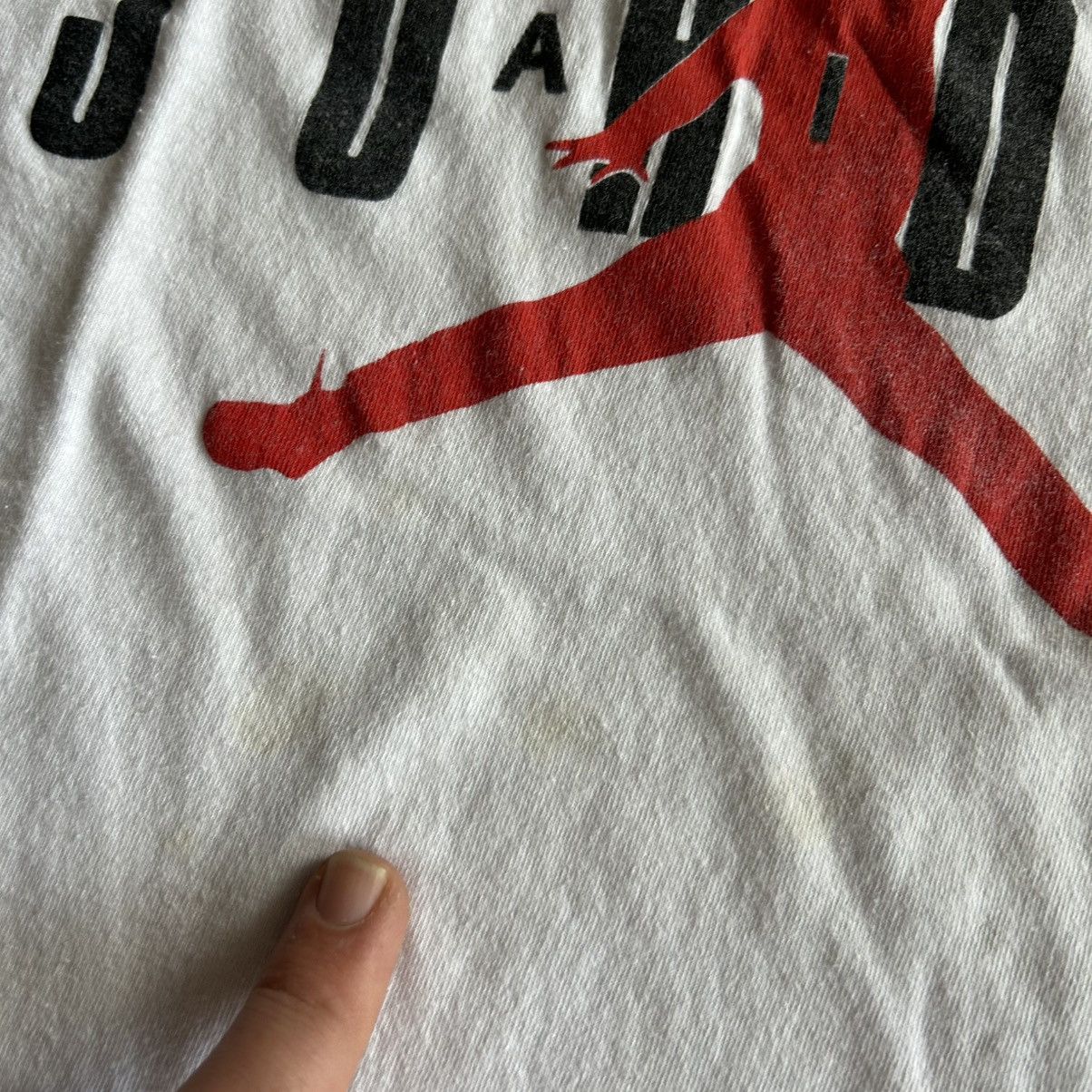 Jordan Brand 80s Vintage Nike Jordan Jumpan Logo Tee Sz M Size US M / EU 48-50 / 2 - 5 Thumbnail