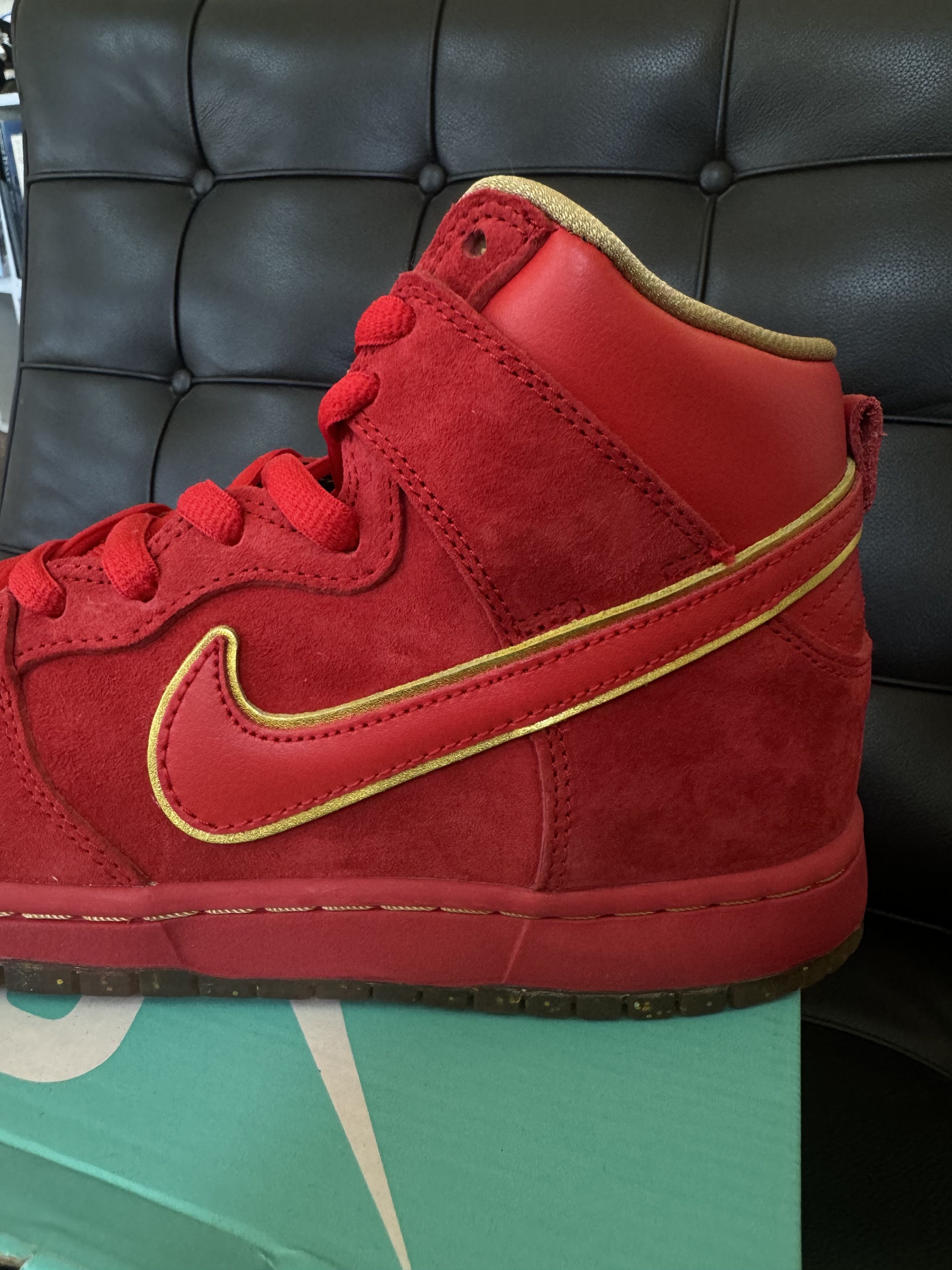 Nike Nike Dunk Hi Premium SB Chinese New Year 2014 Release Size US 9 / EU 42 - 5 Thumbnail