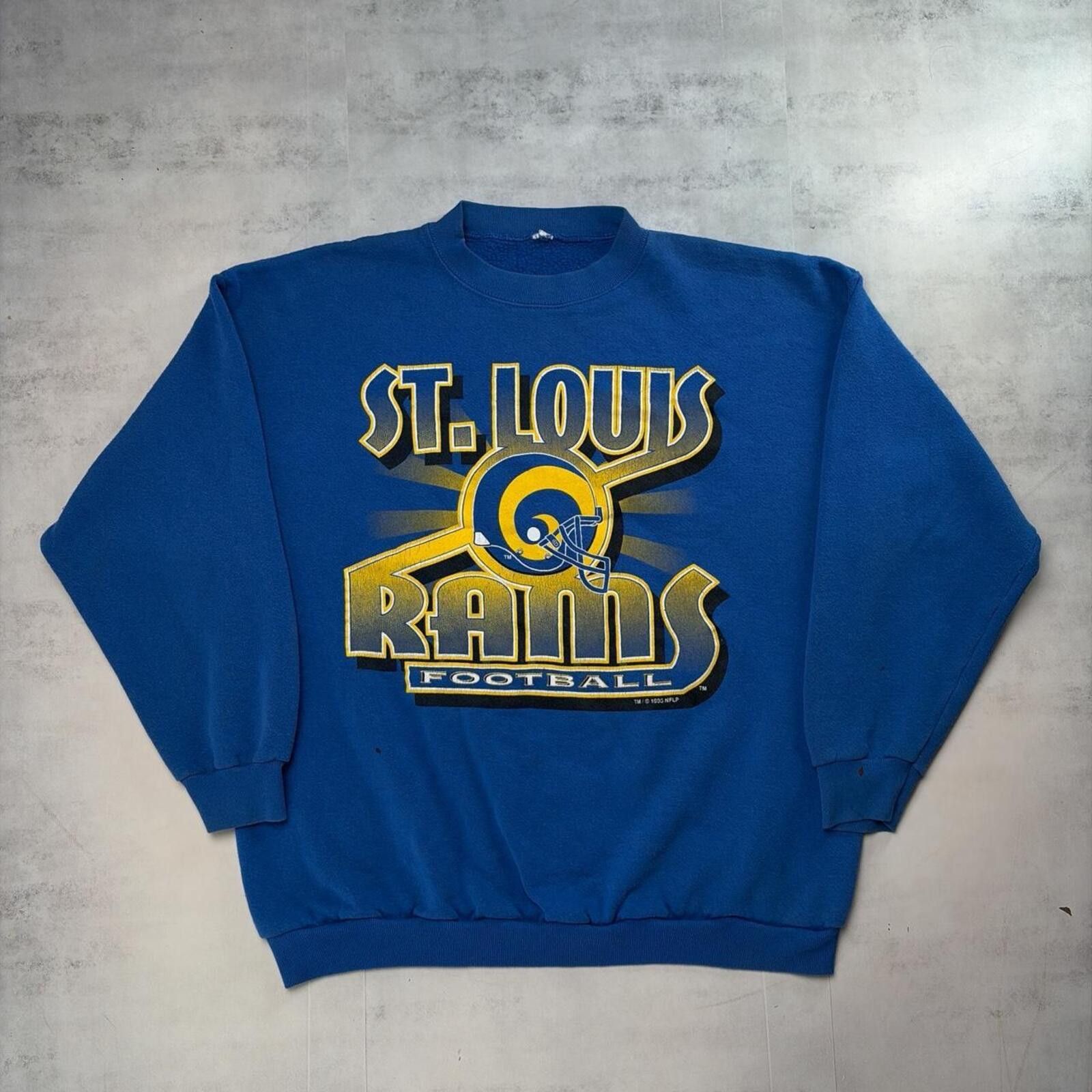 NFL Vintage 1995 St. Louis Rams NFL Football Crewneck Sweatshirt Size US L / EU 52-54 / 3 - 1 Thumbnail